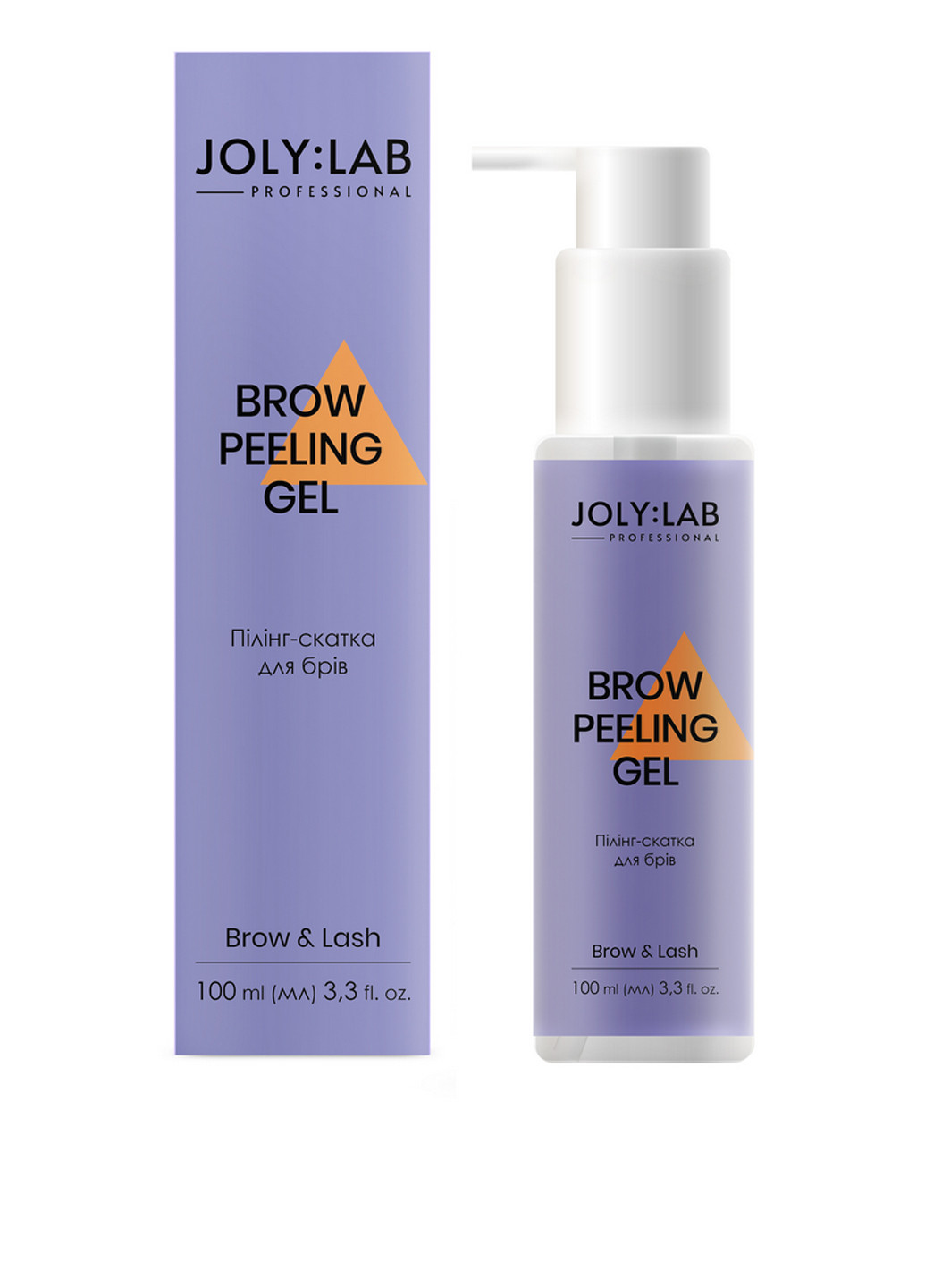 Пілінг-скатка для брів Brow Peeling Gel, 100 мл Joly:Lab (304726829)
