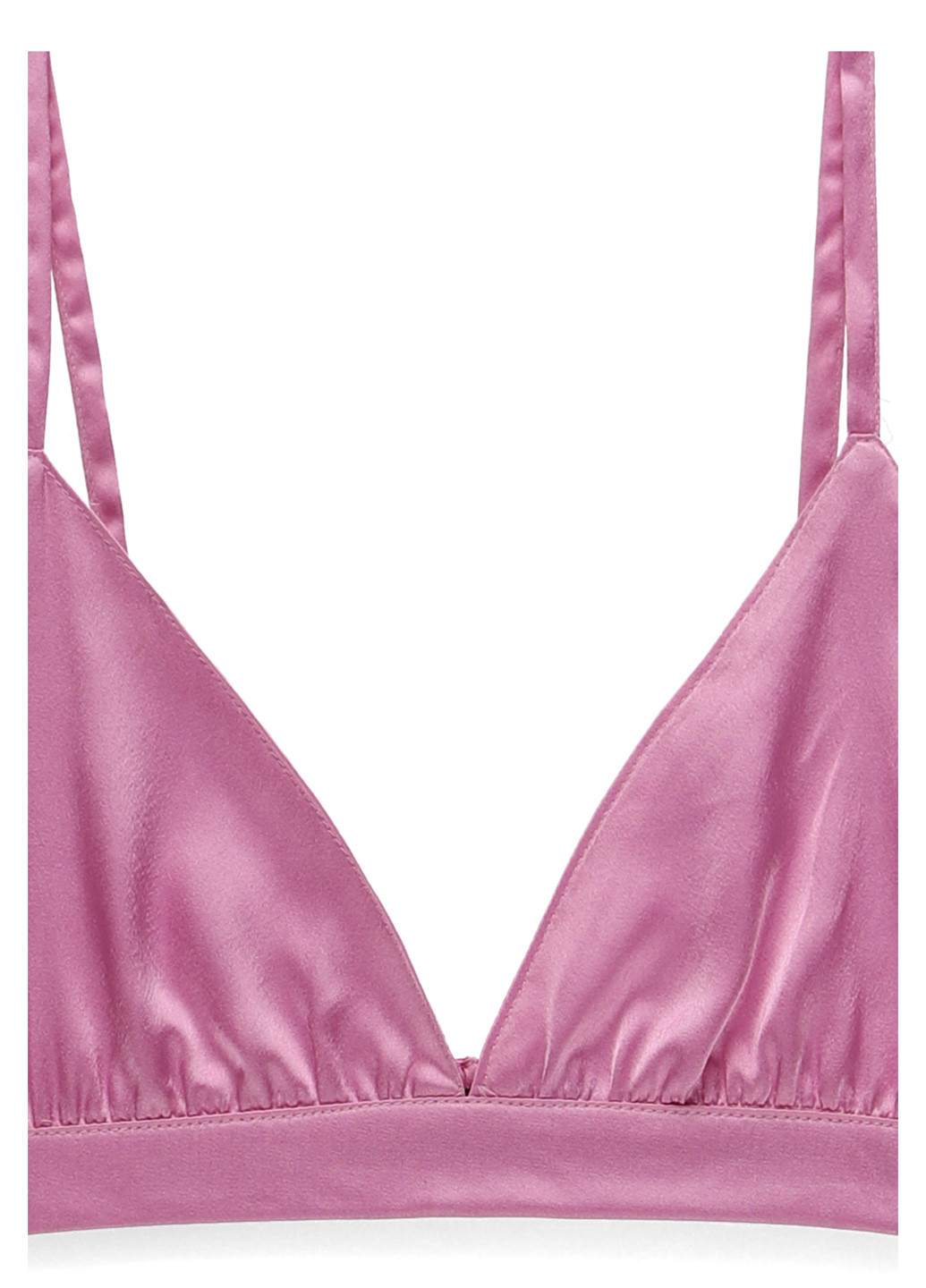 Сиреневый топ бюстгальтер PrettyLittleThing без косточек полиэстер