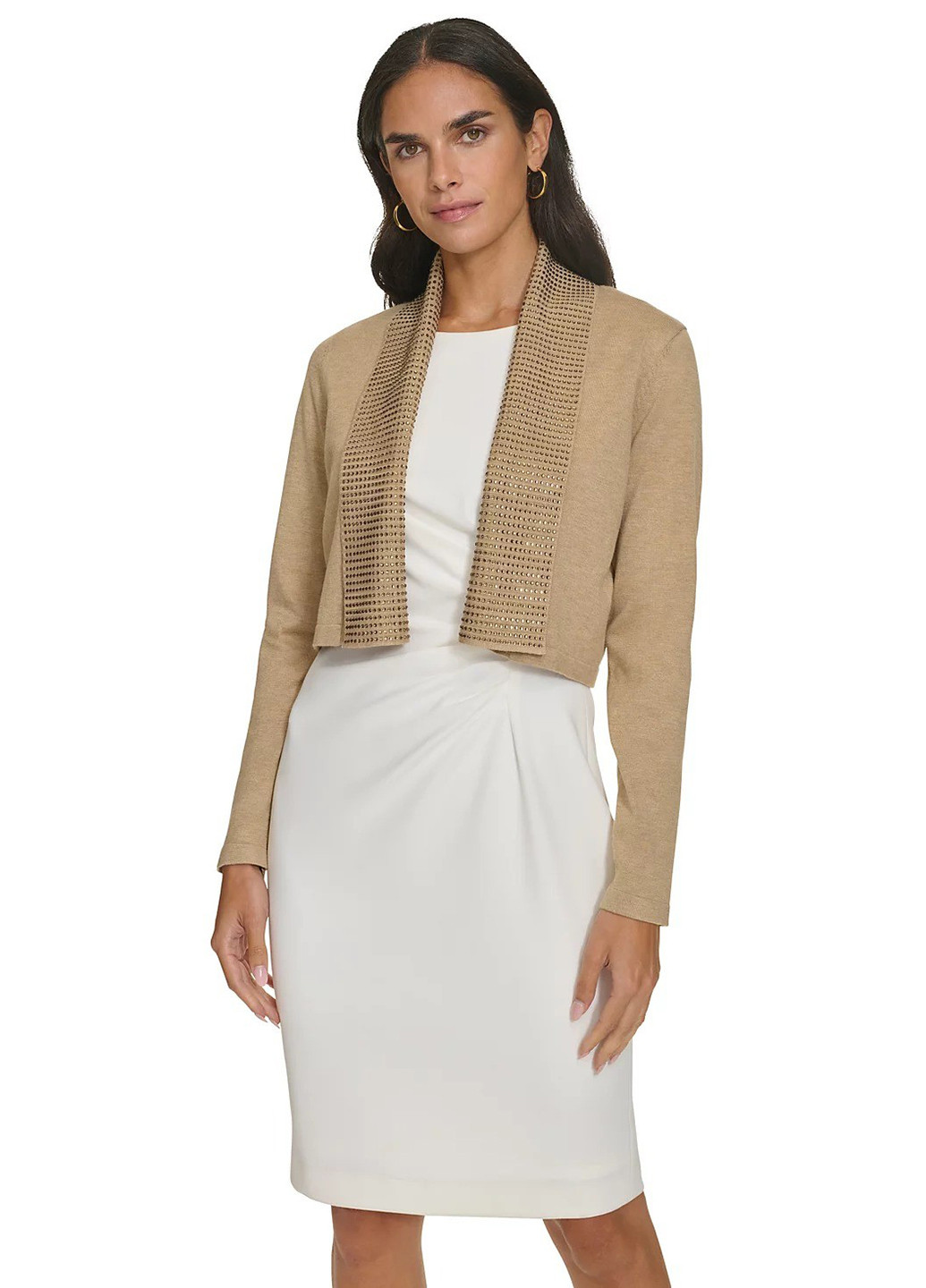 Бежевый демисезонный кардиган Calvin Klein