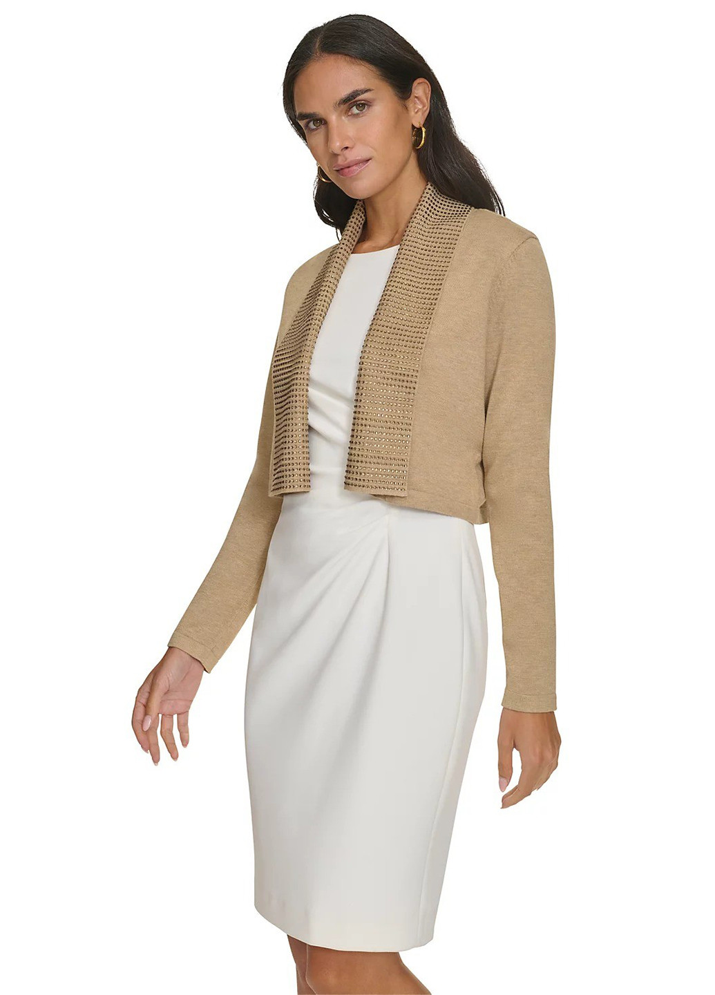 Бежевый демисезонный кардиган Calvin Klein