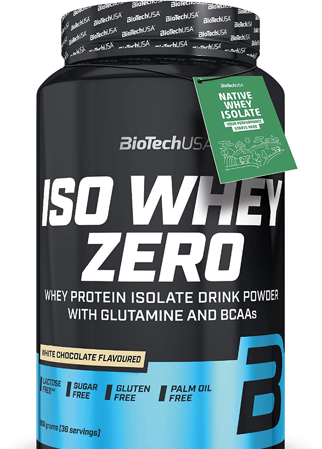 Протеин Iso Whey Zero 908 g (White chocolate) Biotech (255622455)