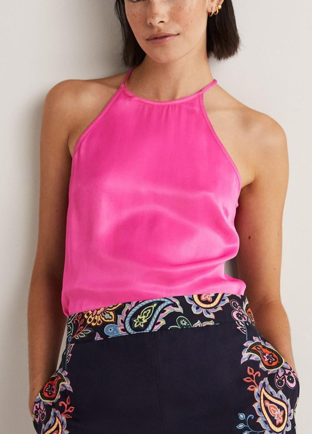 Розовая блуза Boden