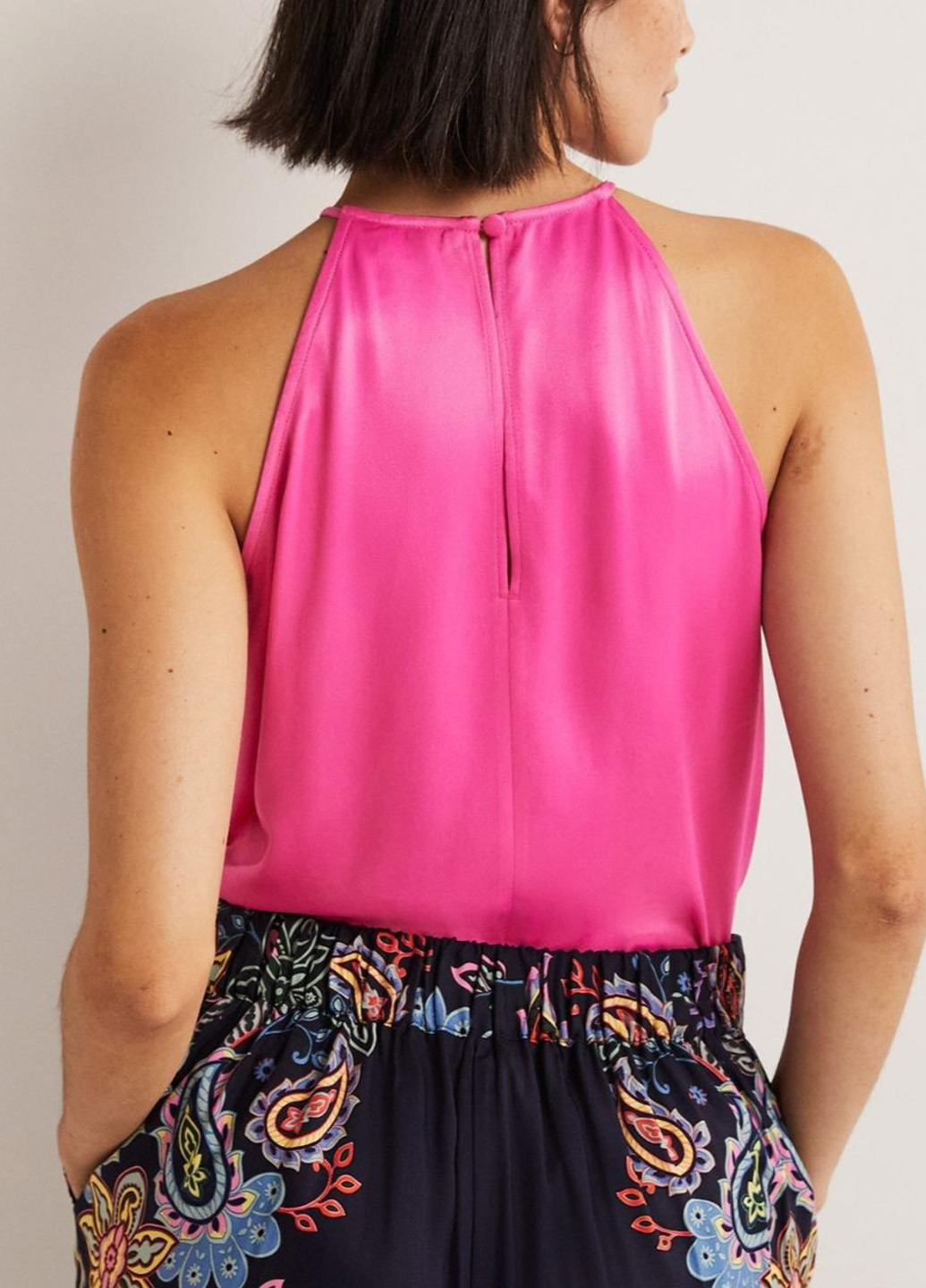 Розовая блуза Boden