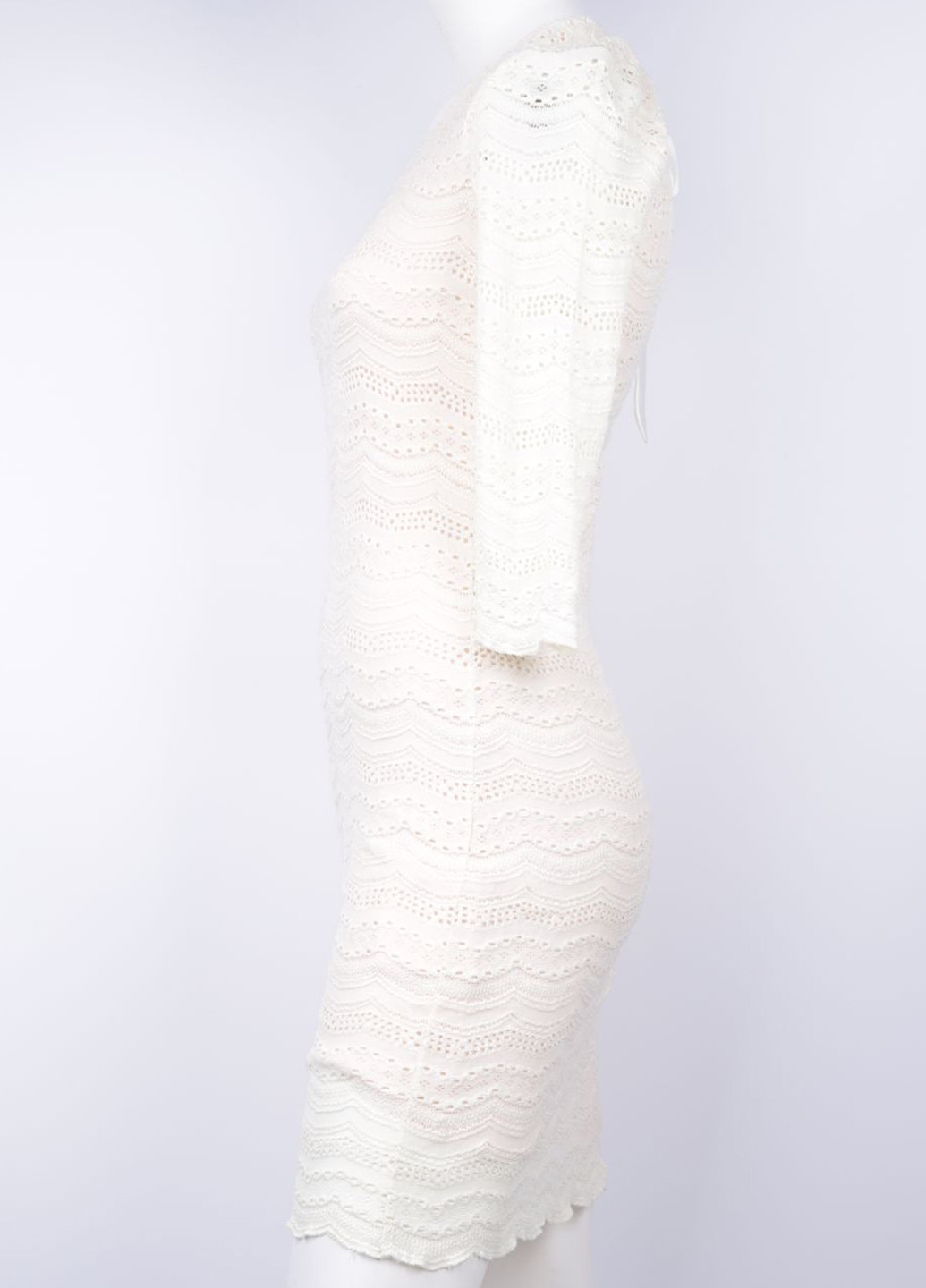 Молочна кежуал сукня Ralph Lauren однотонна