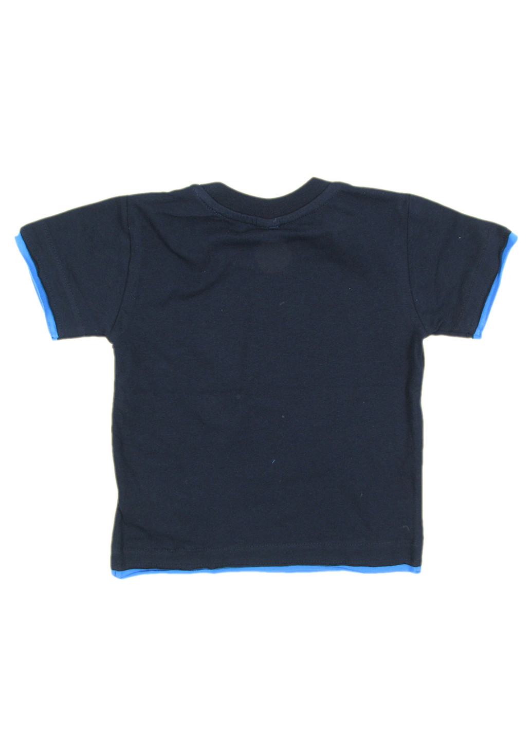 Синя літня футболка з коротким рукавом Wojcik