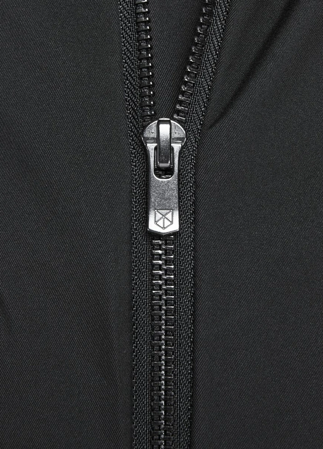 Чорна демісезонна куртка Jack & Jones
