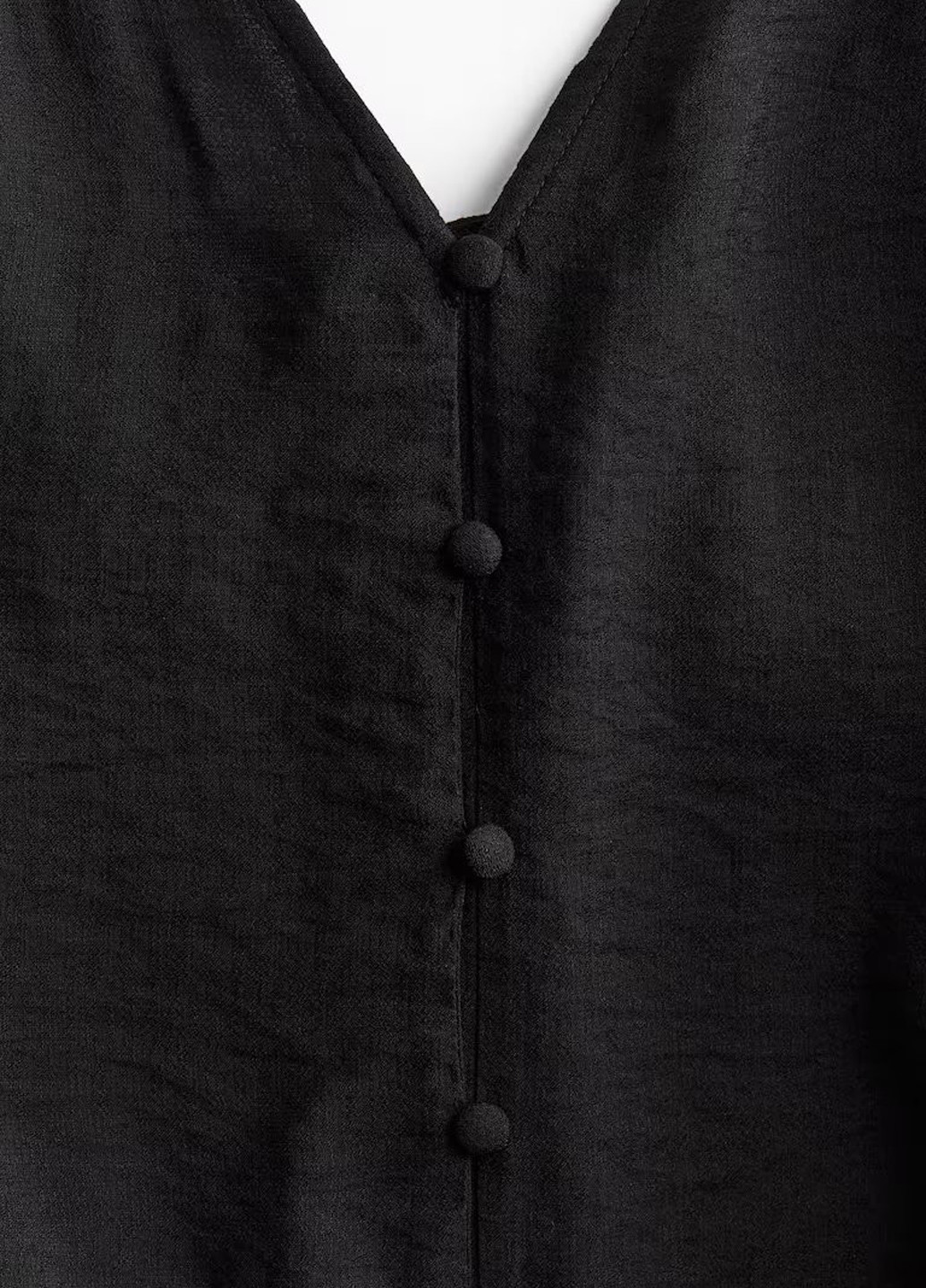 Чорна сукня H&M однотонна