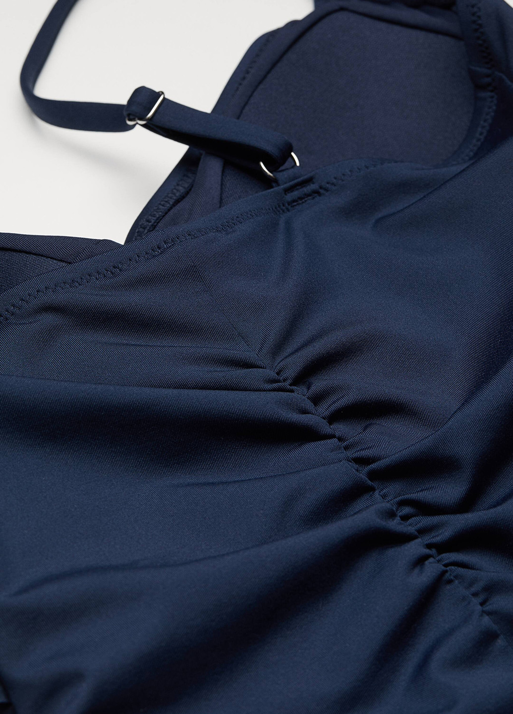 Темно-синій літній купальник суцільний H&M