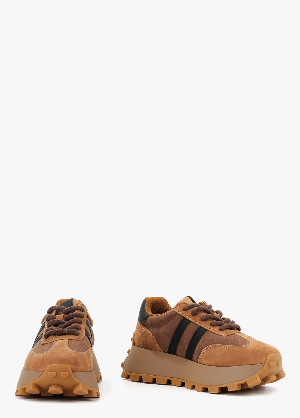 Кроссовки Le'BERDES коричневые демисезоны (307526362)