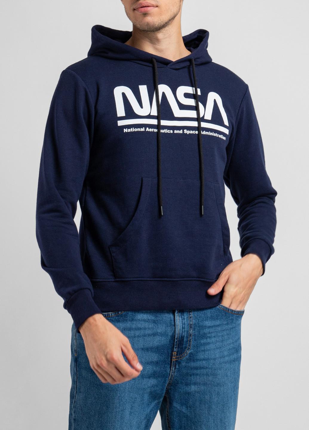 Черный худи с логотипом Nasa (251176501)
