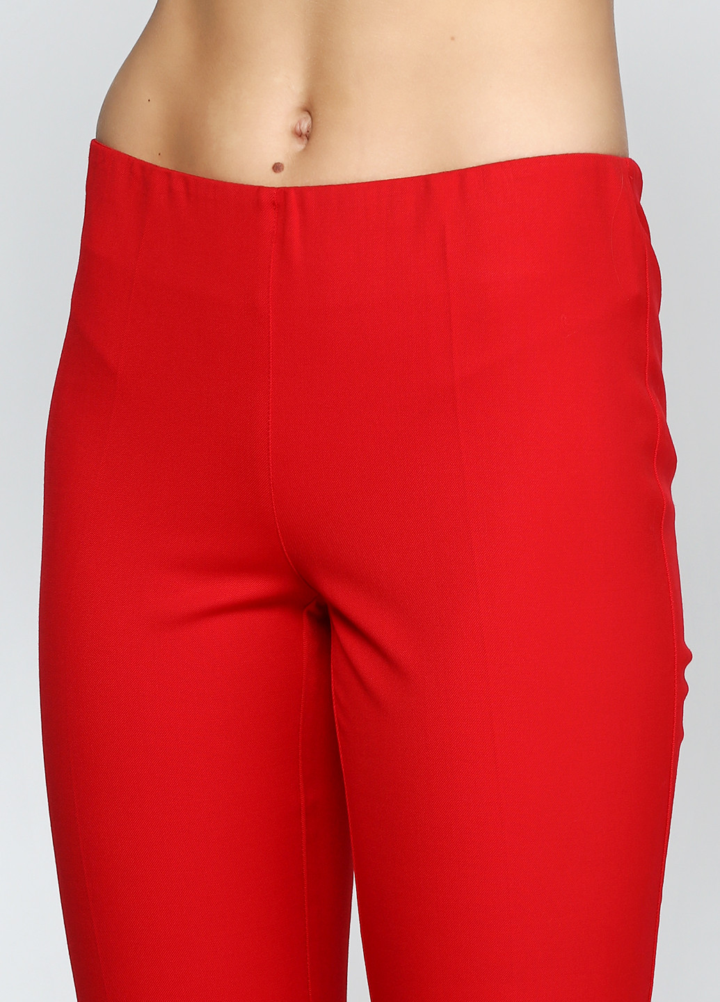 Красные кэжуал демисезонные прямые брюки P.A.R.O.S.H.