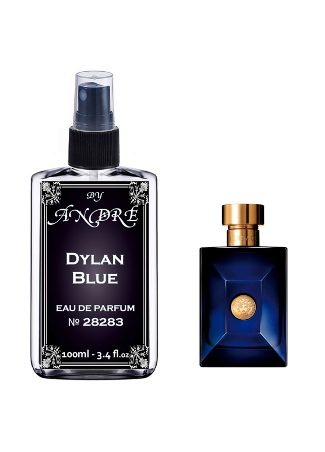 Versace Pour Homme Dylan Blue Парфюмерная вода, 100 мл Andre (254396472)