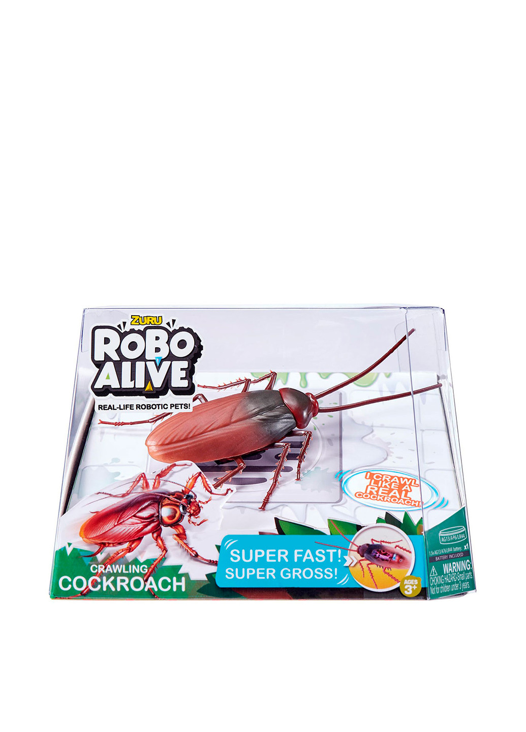 Інтерактивна іграшка ROBO ALIVE - ТАРАКАН Pets & Robo Alive (185458628)