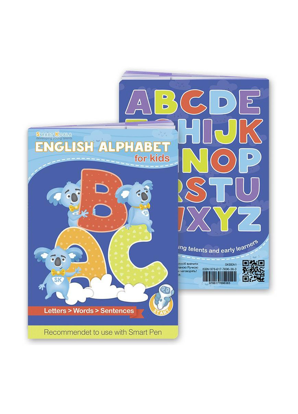 Книга інтерактивна Англійська абетка Smart Koala (286228559)