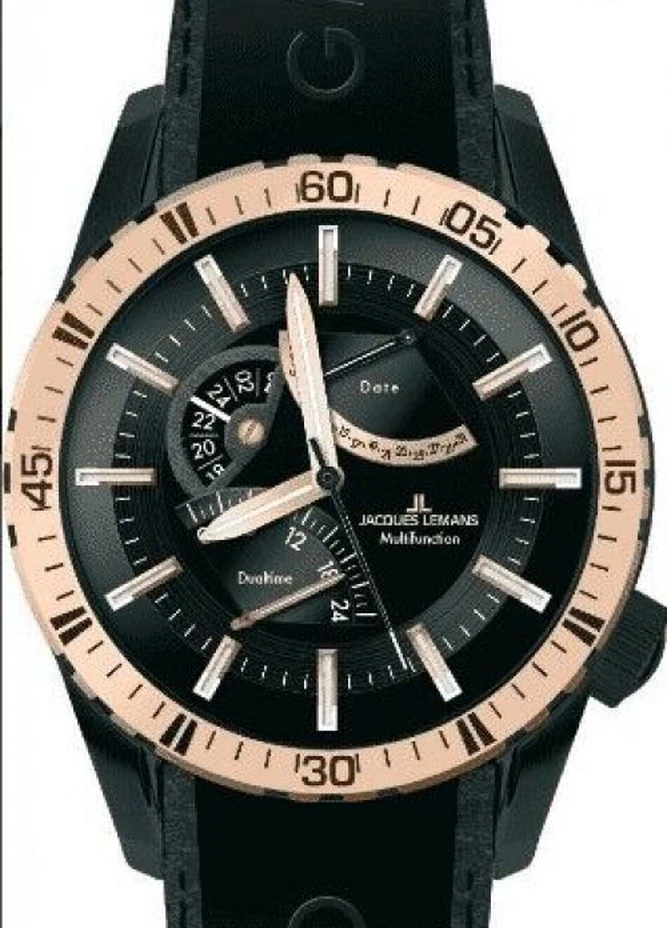 Чоловічі Годинники 1-1584I кварцові спортивні Jacques Lemans (226699110)