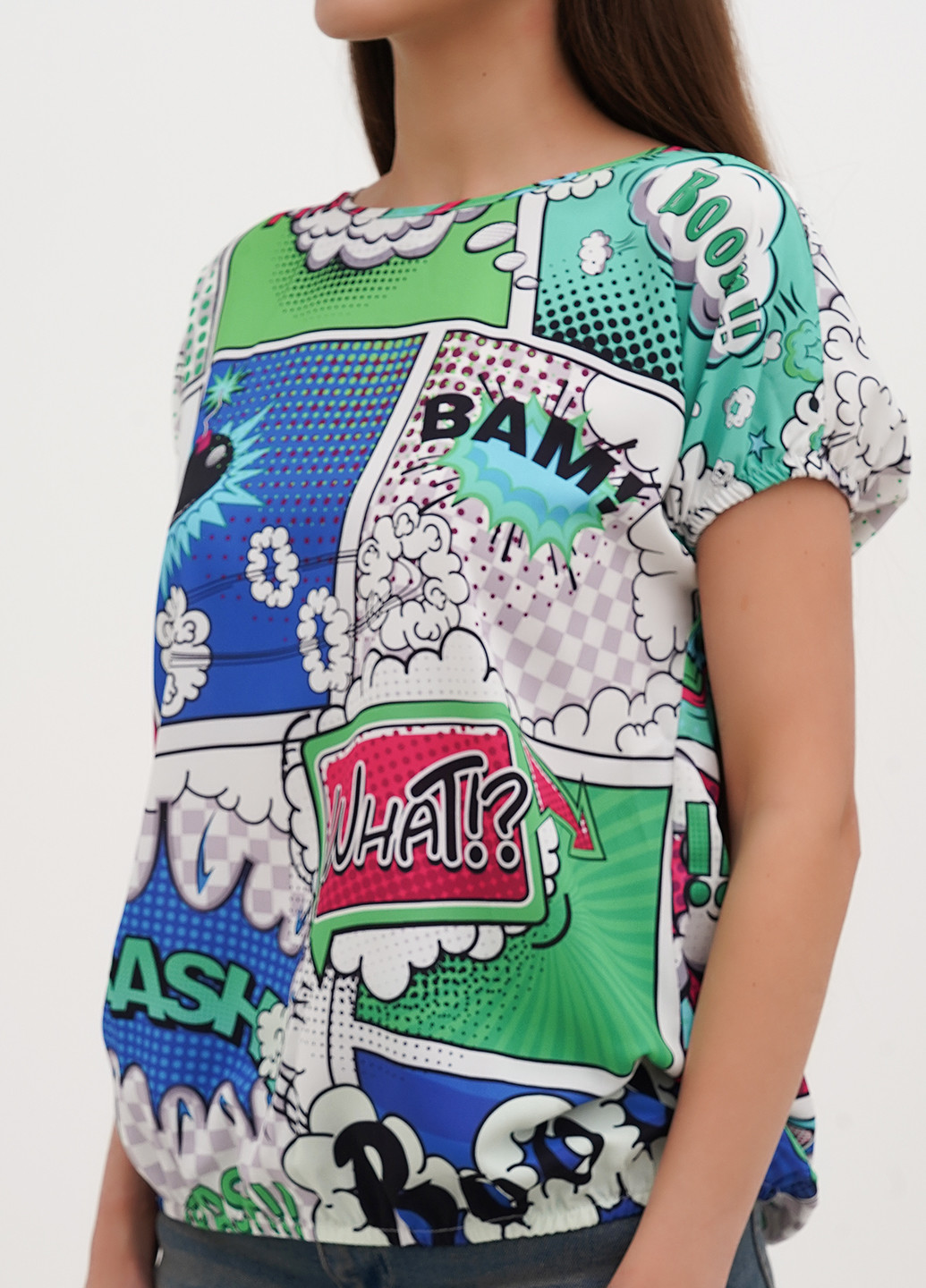 Зелена блуза Roberta Biagi