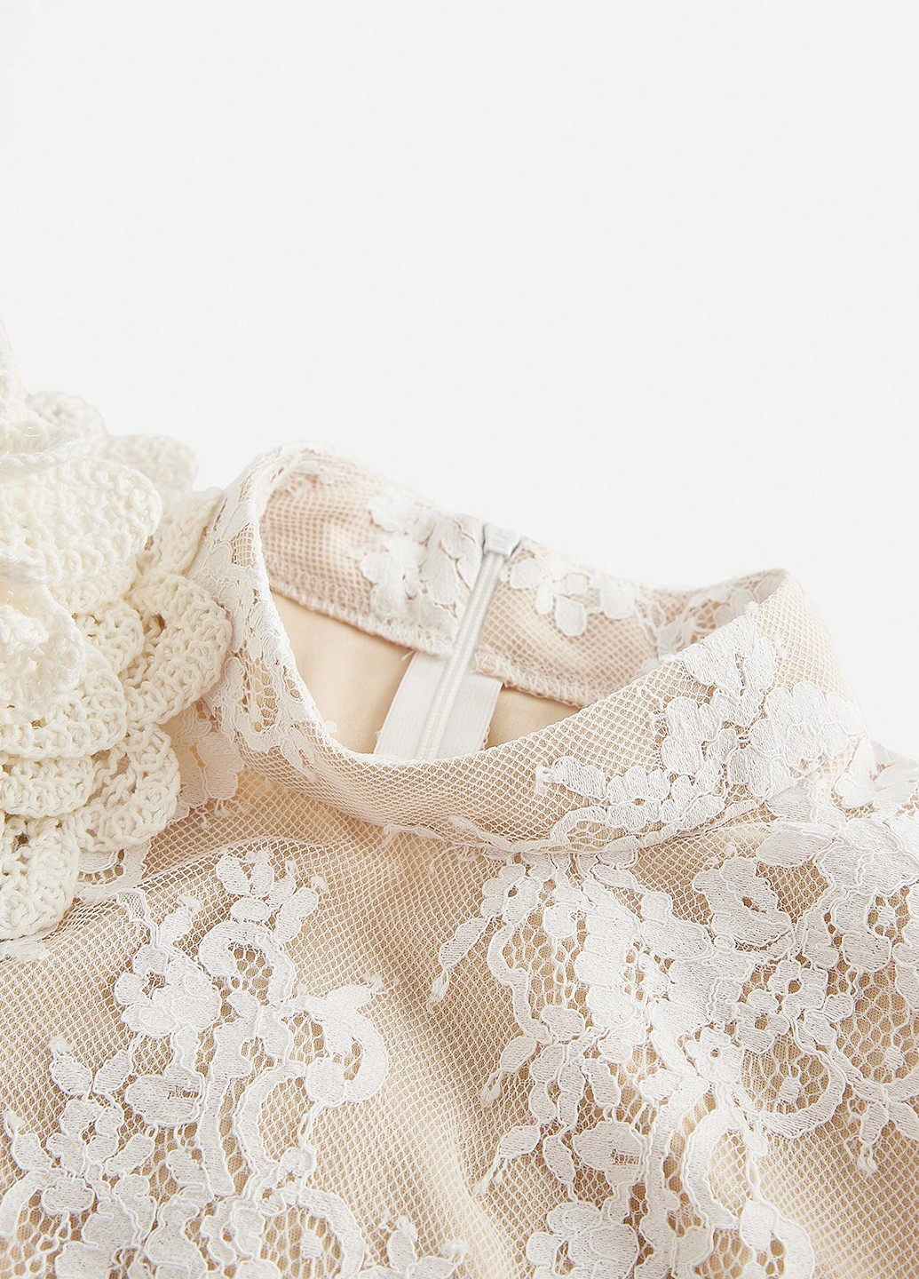 Білий святковий сукня силуетна SHEIN однотонна