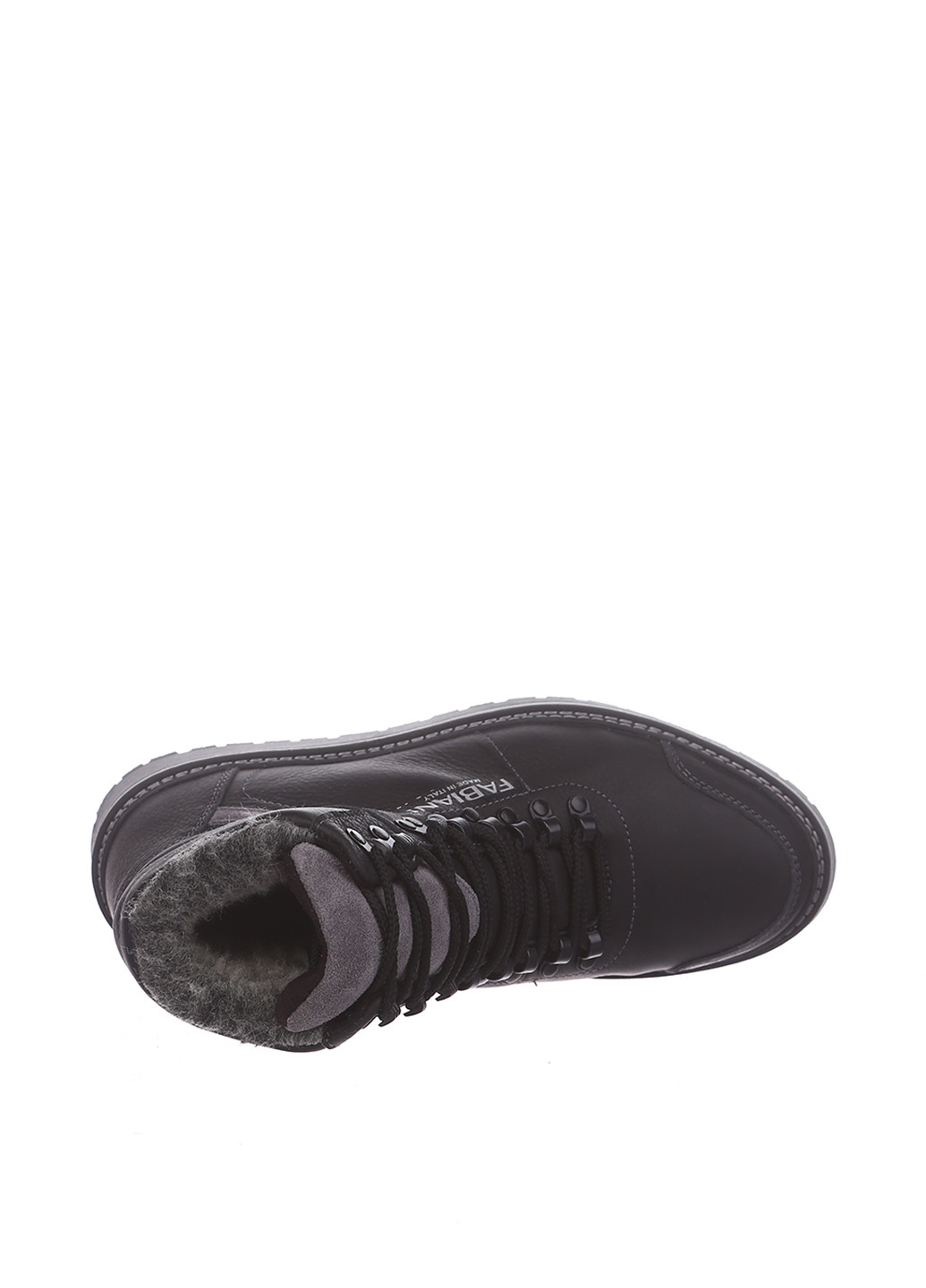 Черные зимние ботинки Fabiani