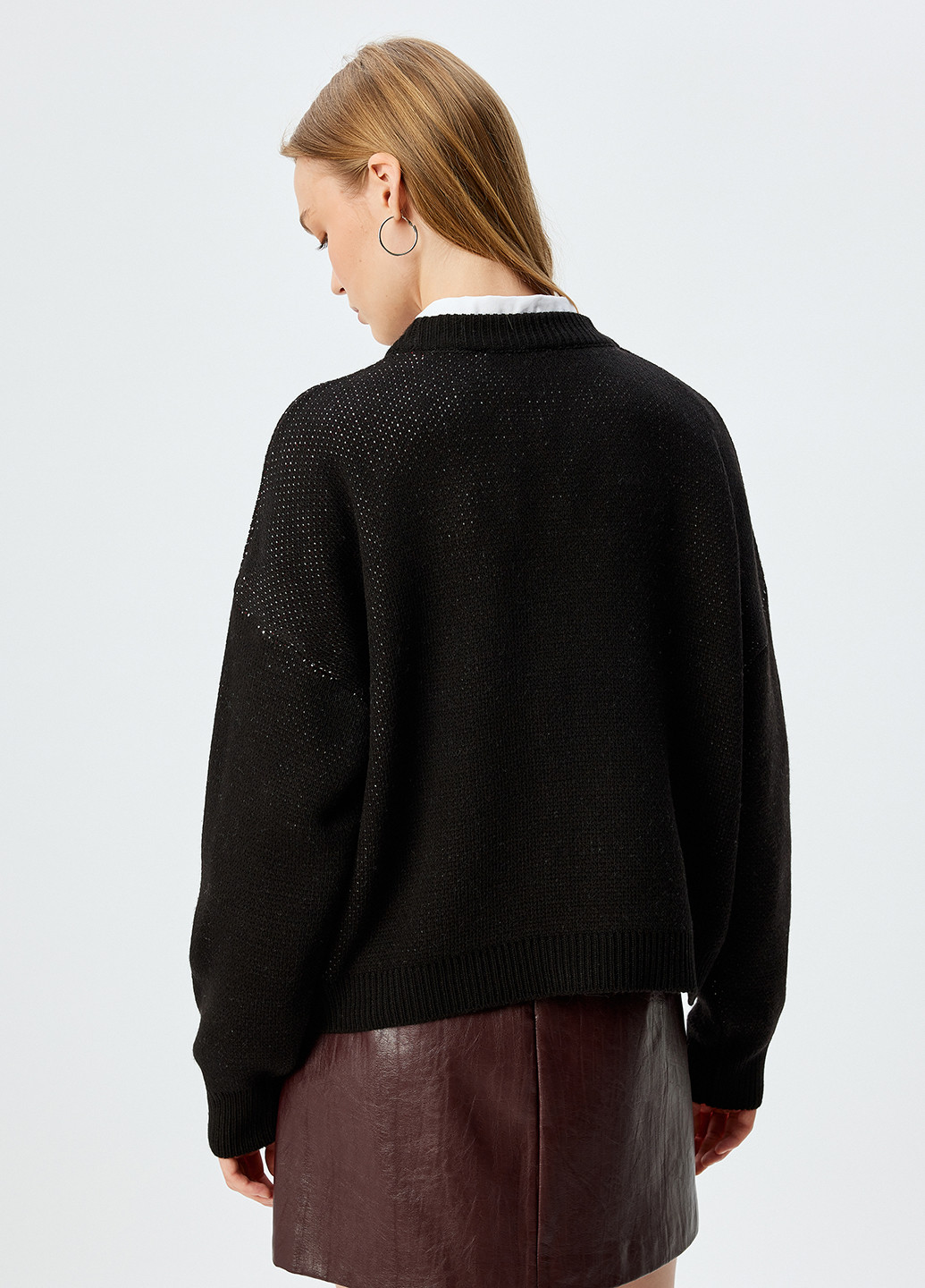 Черный демисезонный джемпер джемпер KOTON