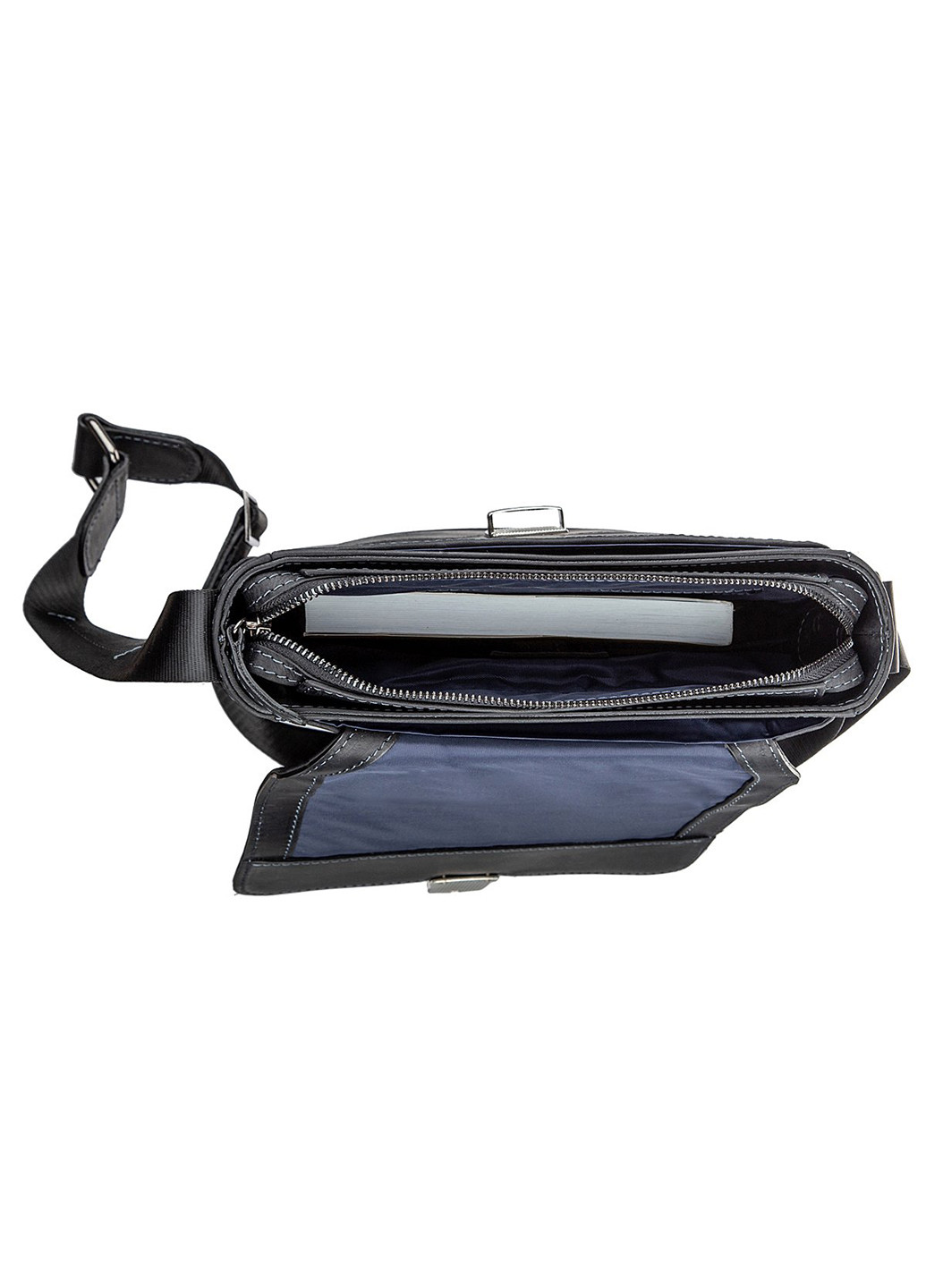 Мужская кожаная сумка 24х28х7 см Shvigel (252127724)