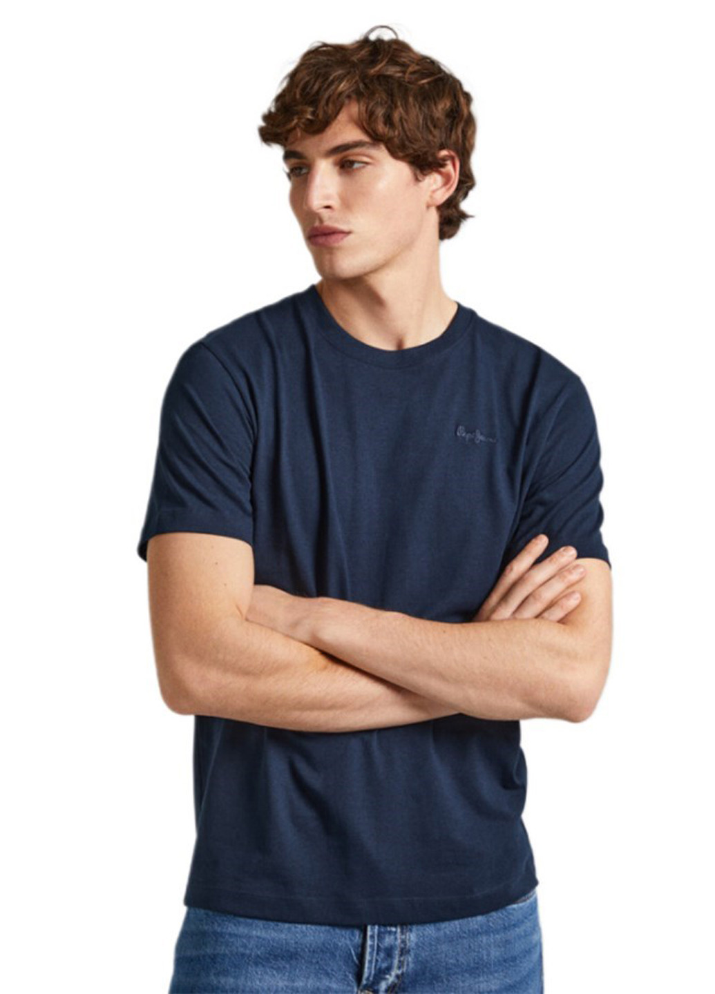 Синяя футболка Pepe Jeans London