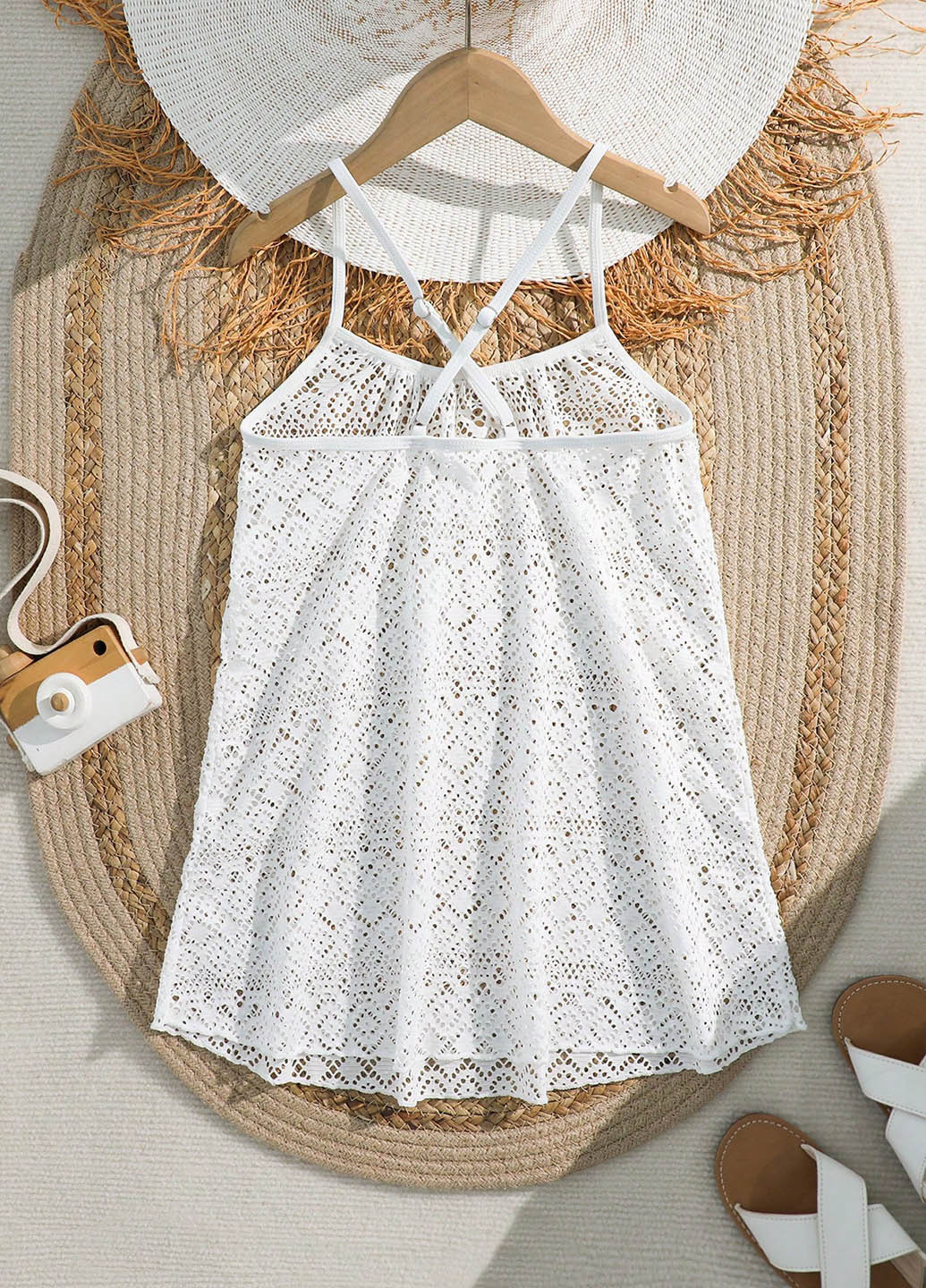 Молочное платье SHEIN (366268665)