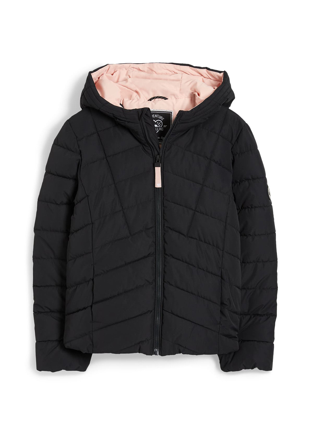 Черная демисезонная куртка C&A