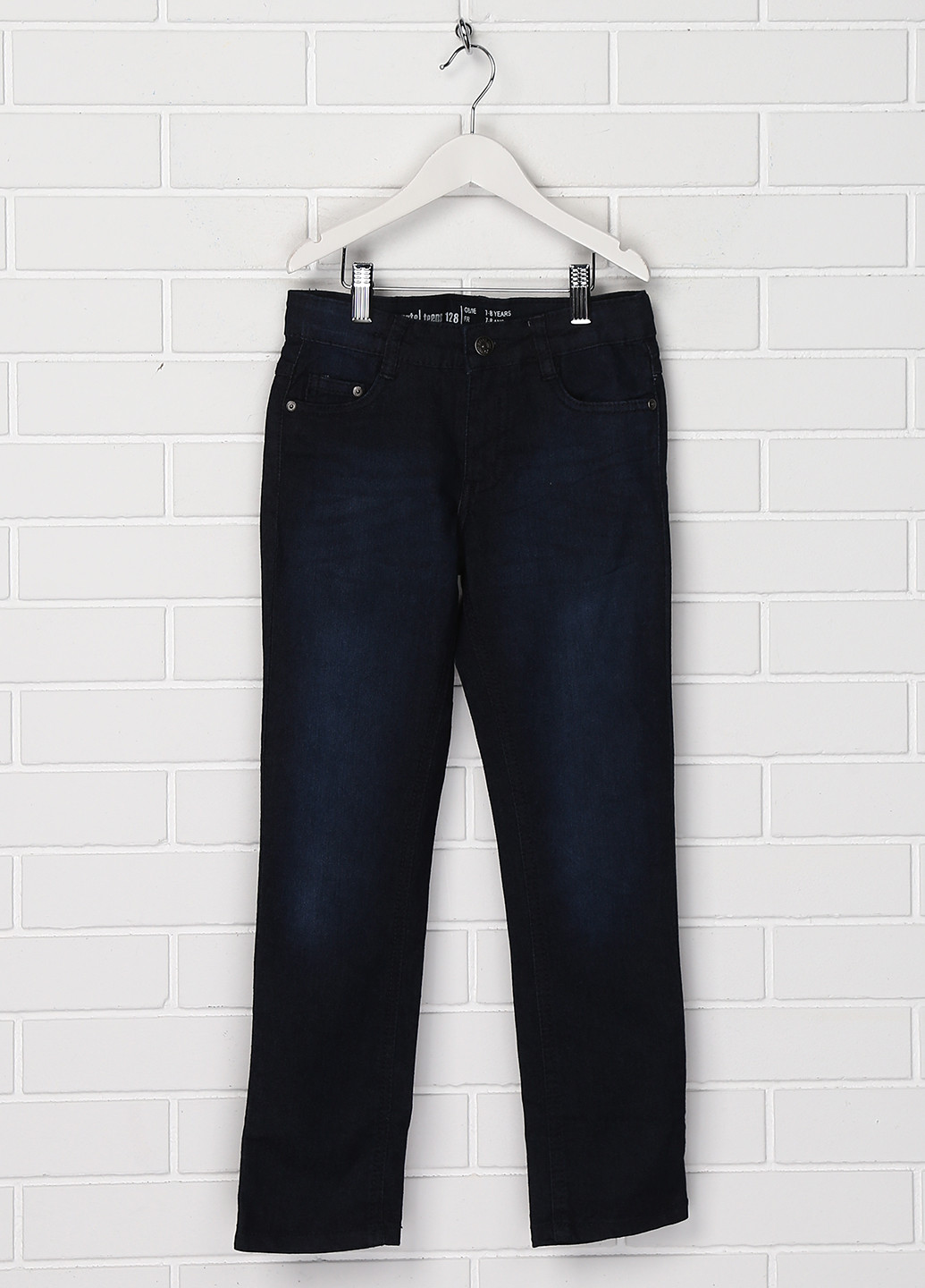 Темно-синие демисезонные со средней талией джинсы Pepperts