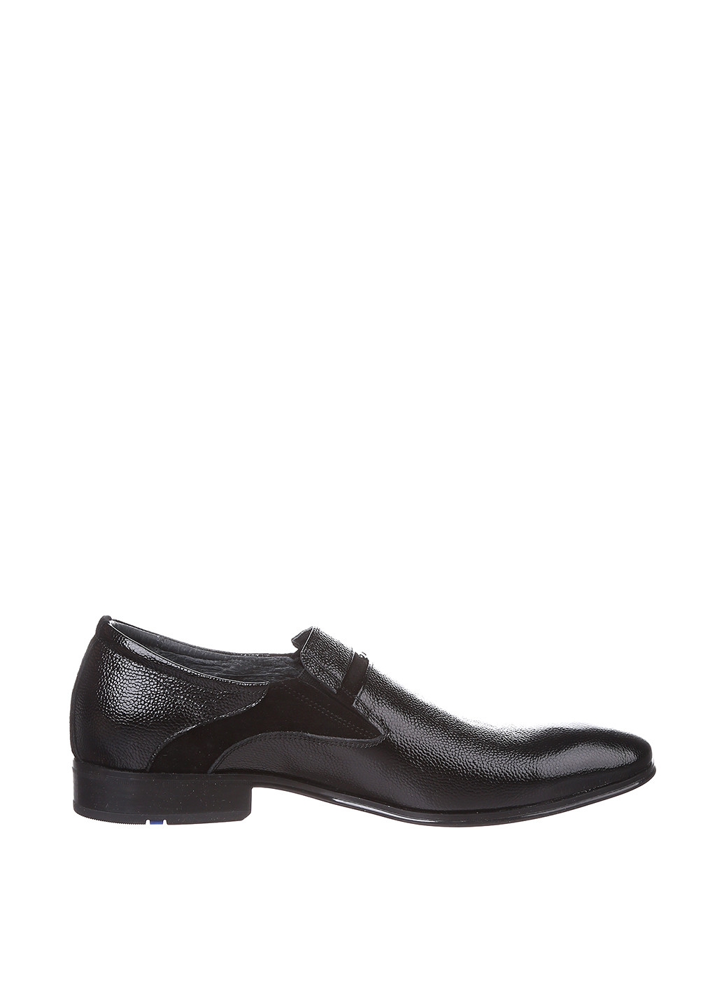 Черные классические туфли Romano Sicari без шнурков