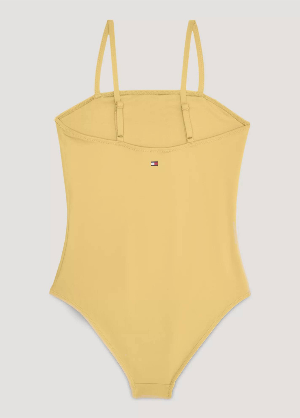 Жовтий літній купальник суцільний Tommy Hilfiger