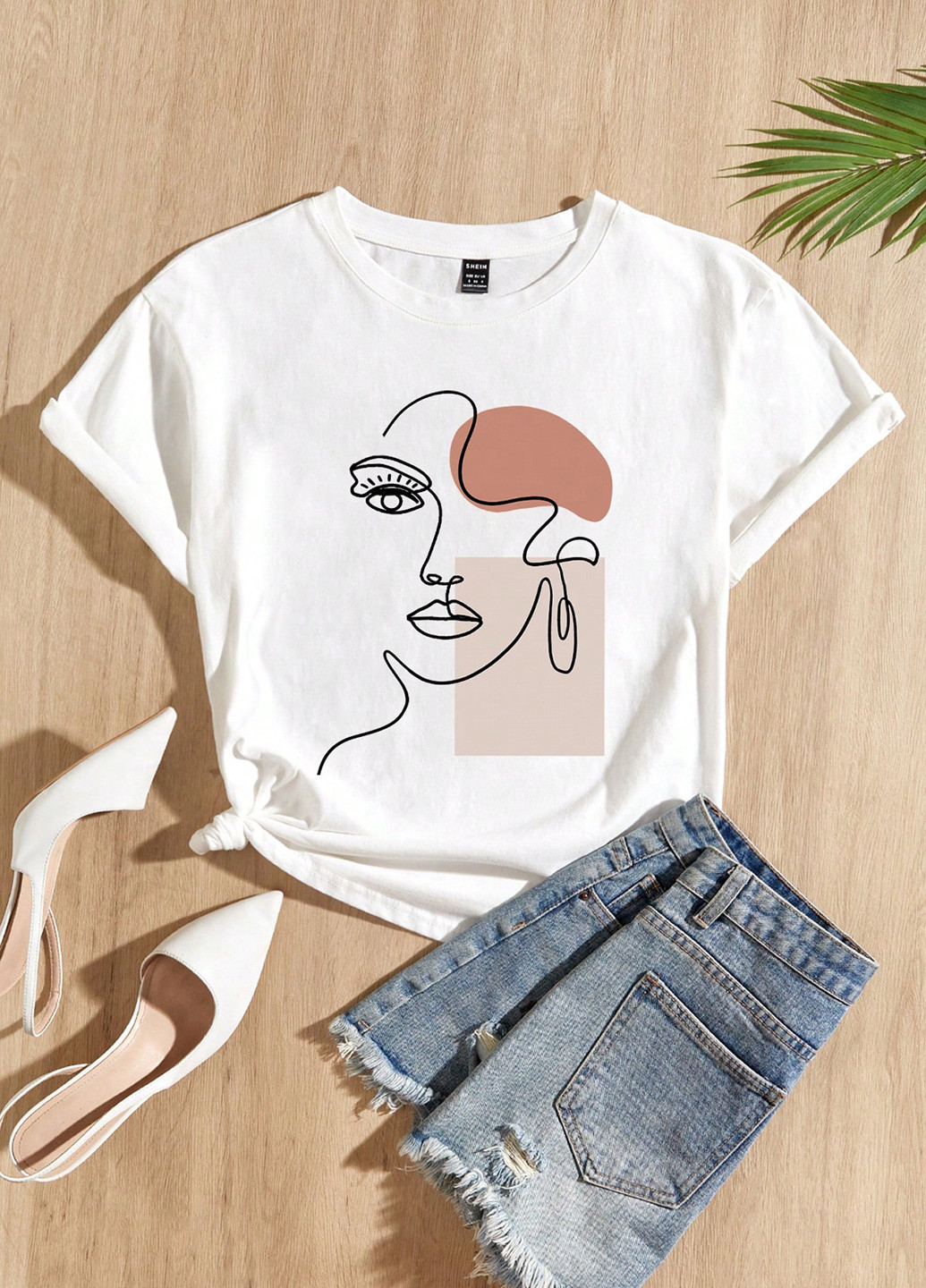 Футболка SHEIN - (346168334)