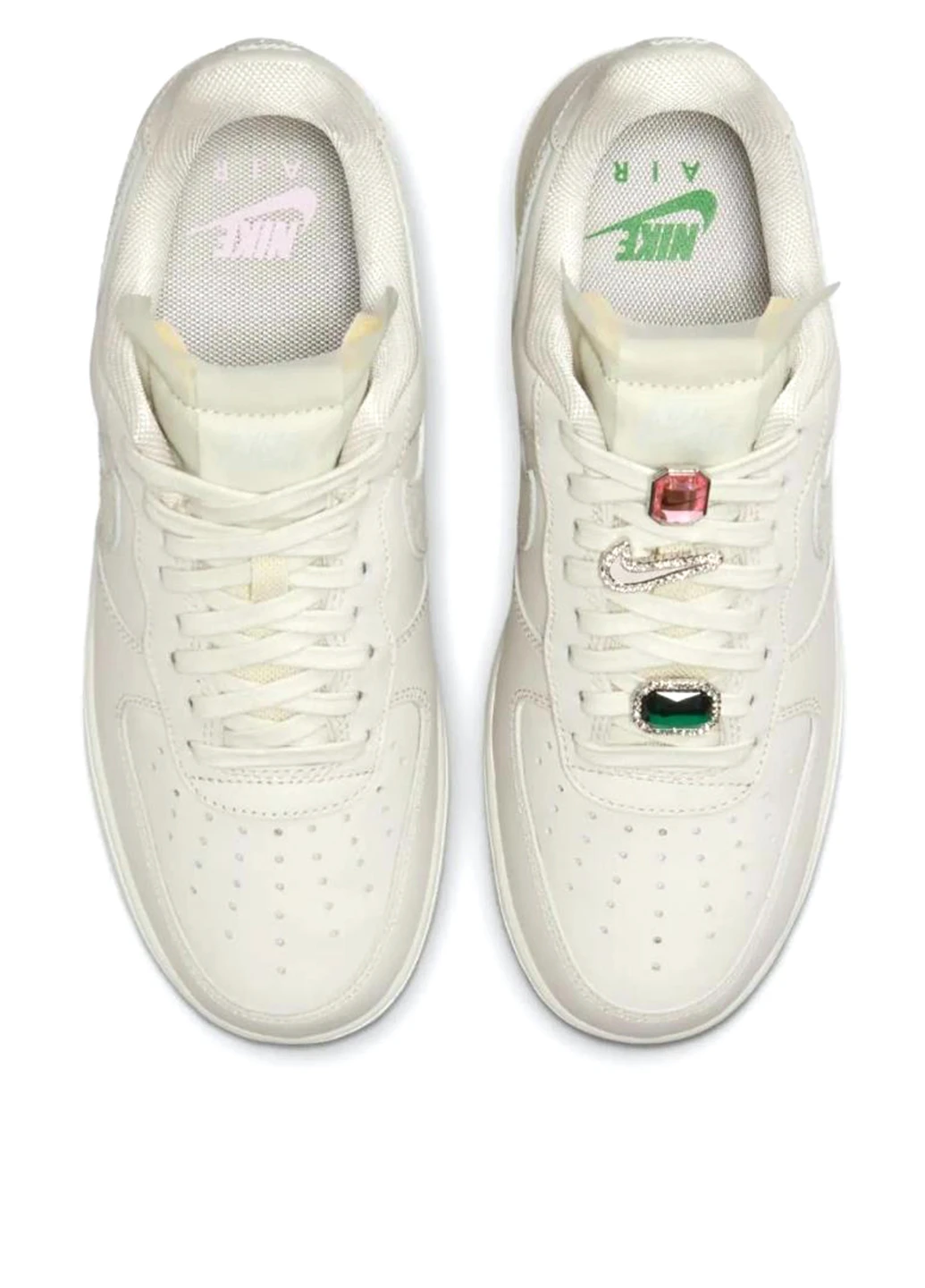 Кроссовки DN5463-001 Nike AIR FORCE 1 LO PRM кремовые демисезоны (367034371)