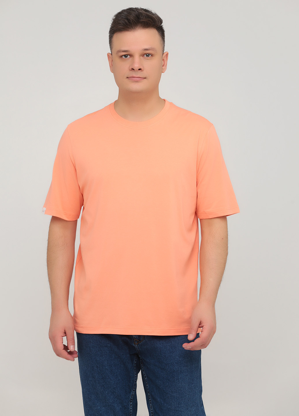 Коралловая футболка Greg Norman