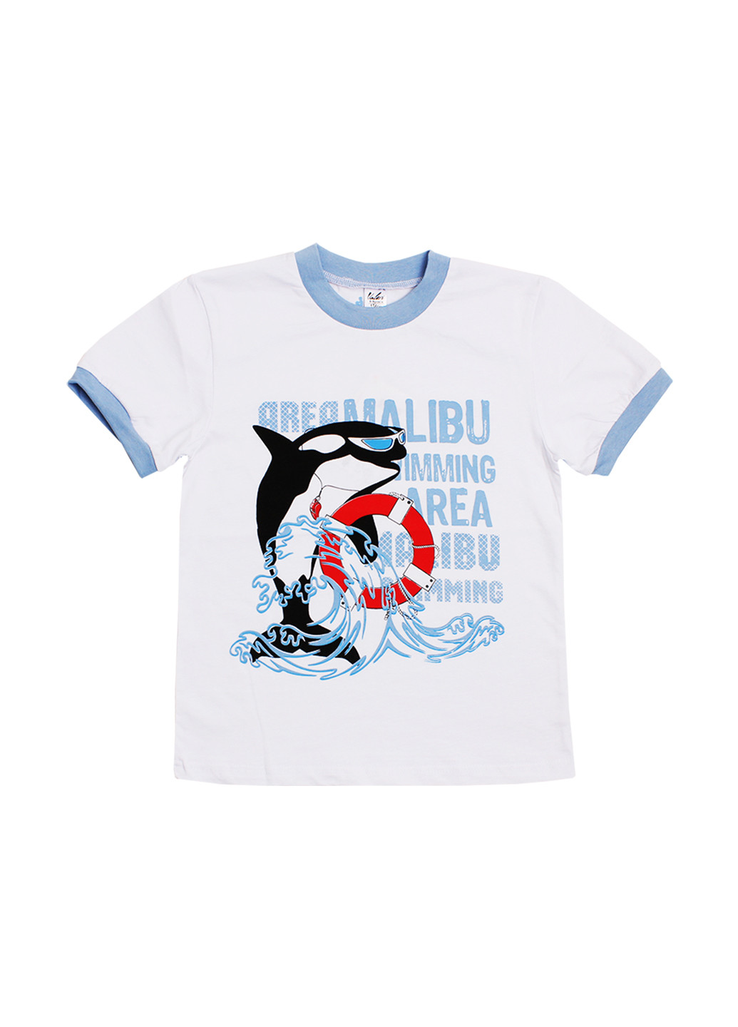 Біла літня футболка Валери-Текс