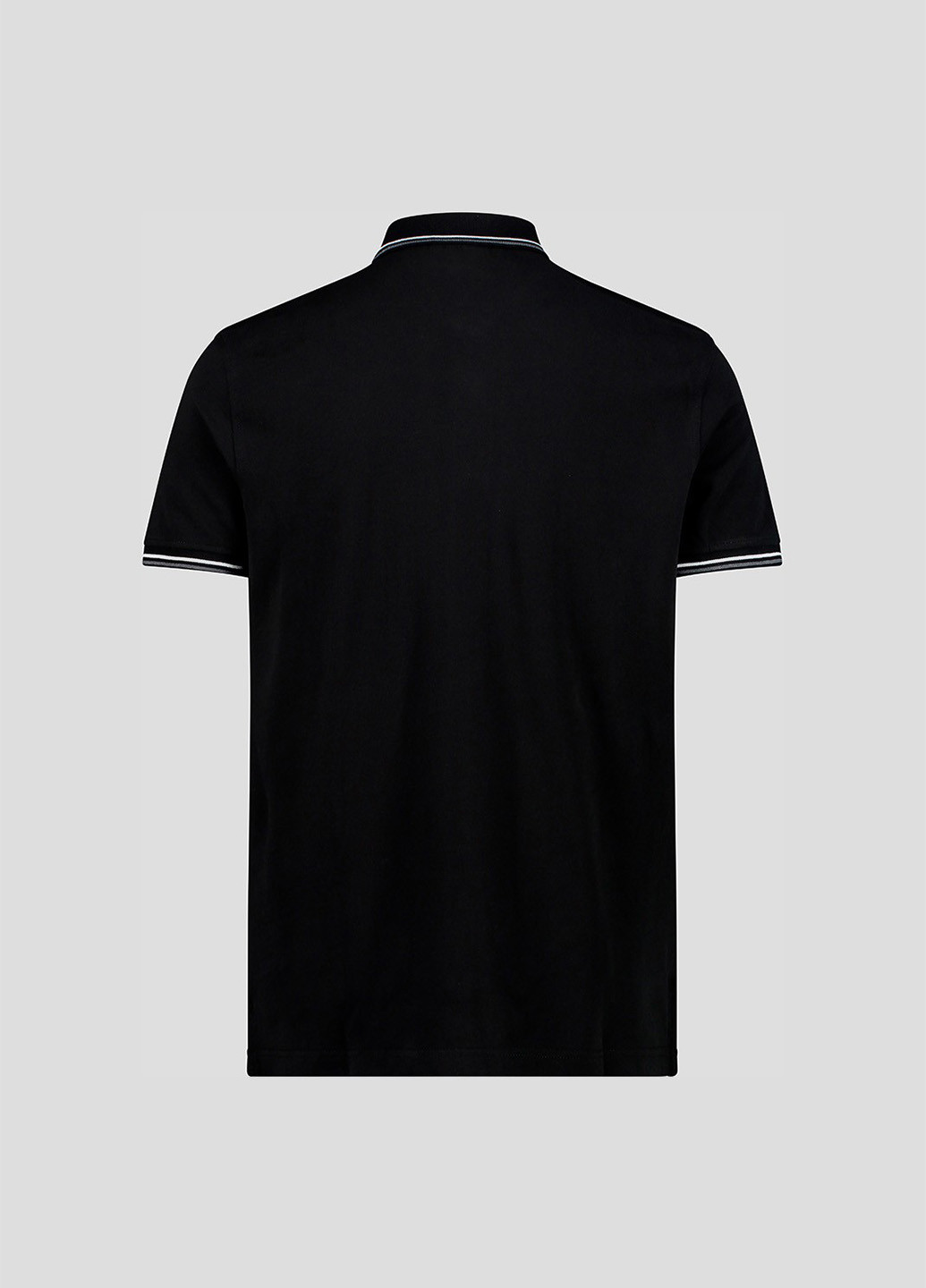 Черная футболка-поло для мужчин CMP однотонная