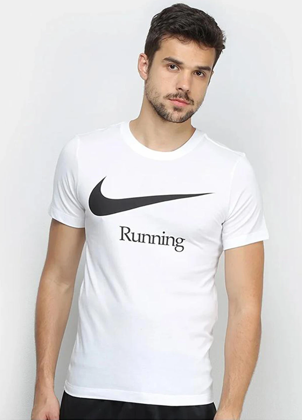 Біла футболка Nike Nike Dry-Fit Running HBR DB5589-100