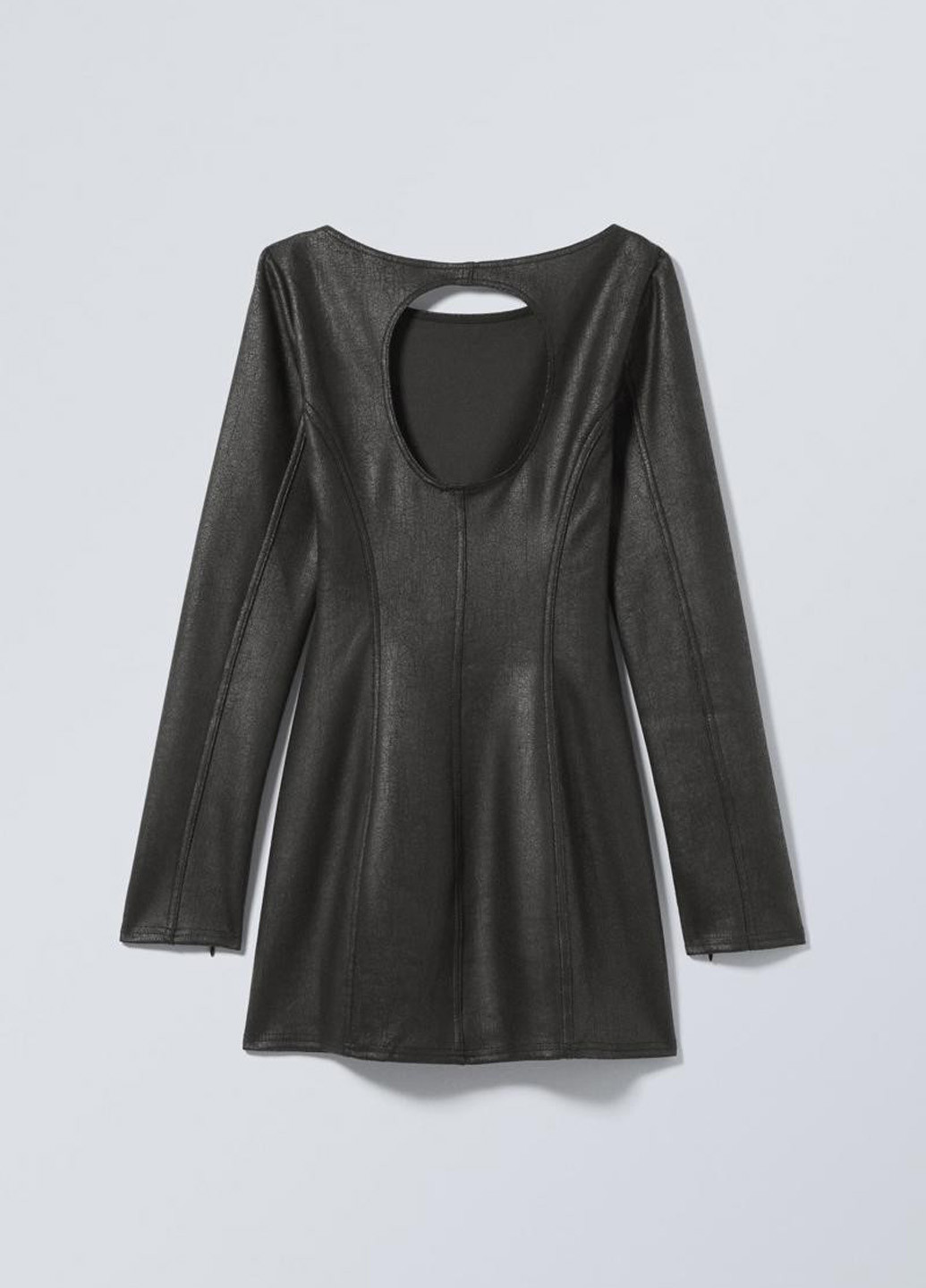 Темно-сіра кежуал сукня Weekday