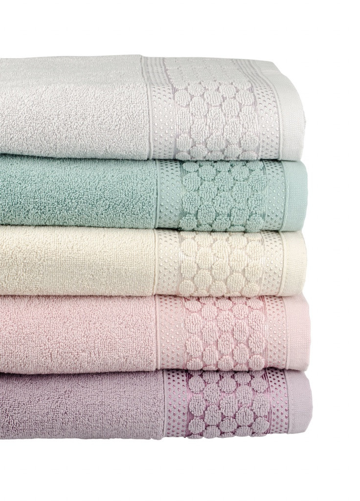 Home Line полотенце махровое мия розовый 50х90 см (162262) розовый производство - Узбекистан