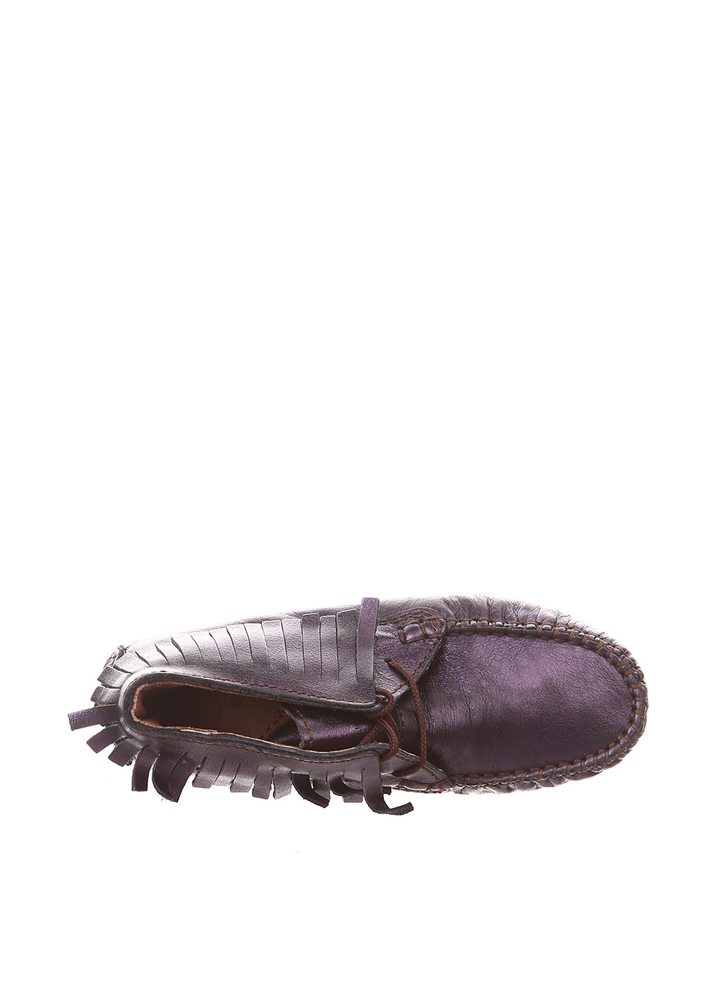 Темно-фиолетовые туфли со шнурками Atlanta