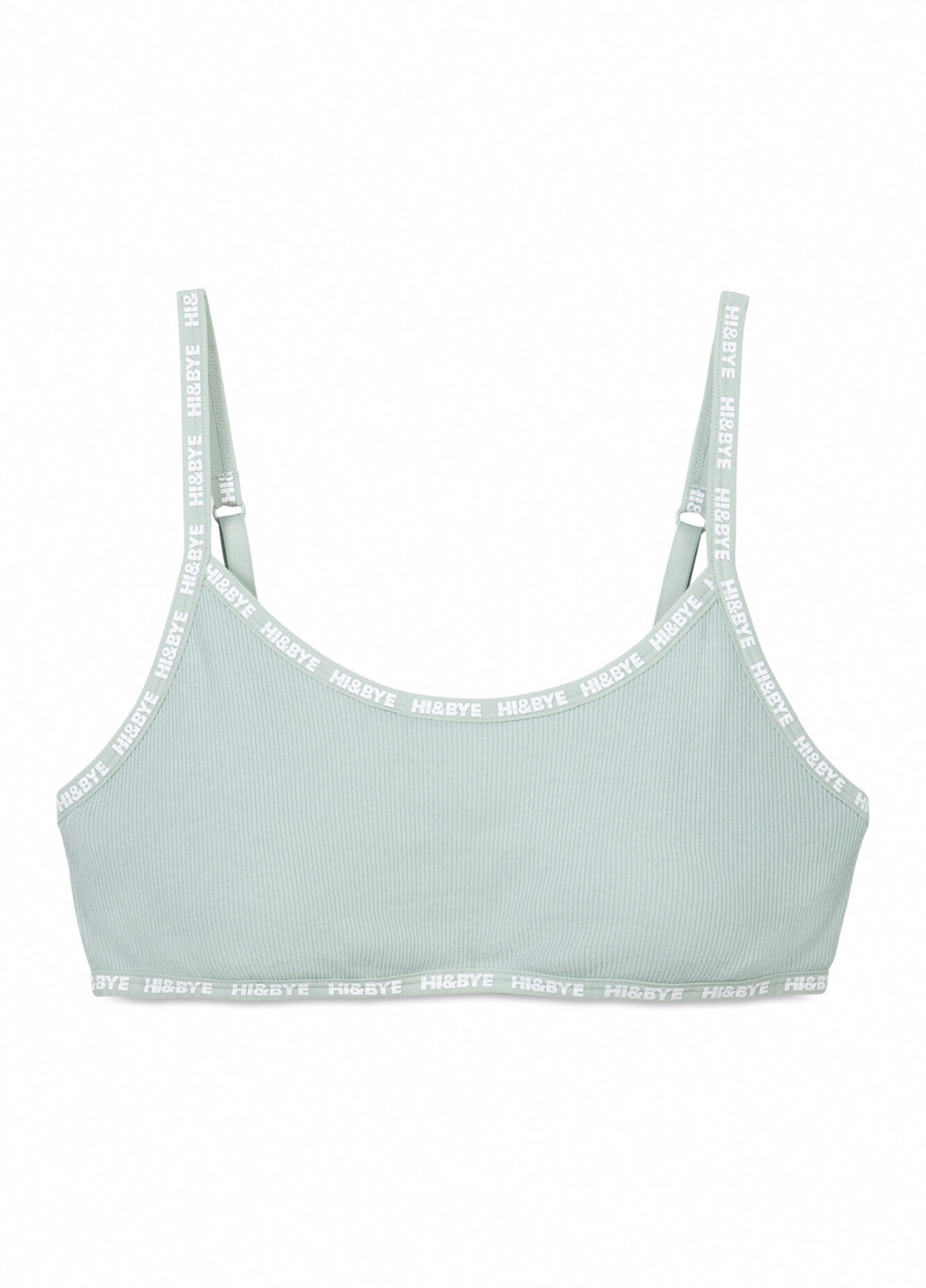 Мятный топ бюстгальтер Women'secret без косточек хлопок