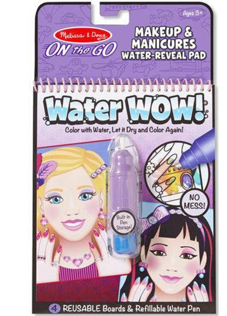 Набор для творчества Волшебная водная раскраска Макияж и маникюр (MD19416) Melissa&Doug (202365251)