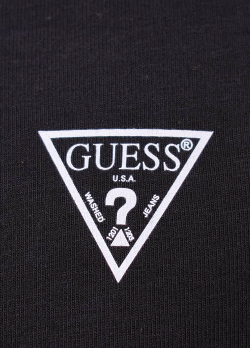 Чорна футболка Guess