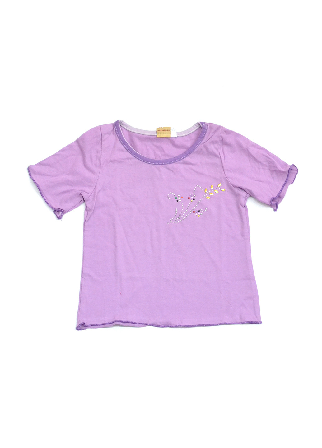 Фиолетовая летняя футболка Piccolo L