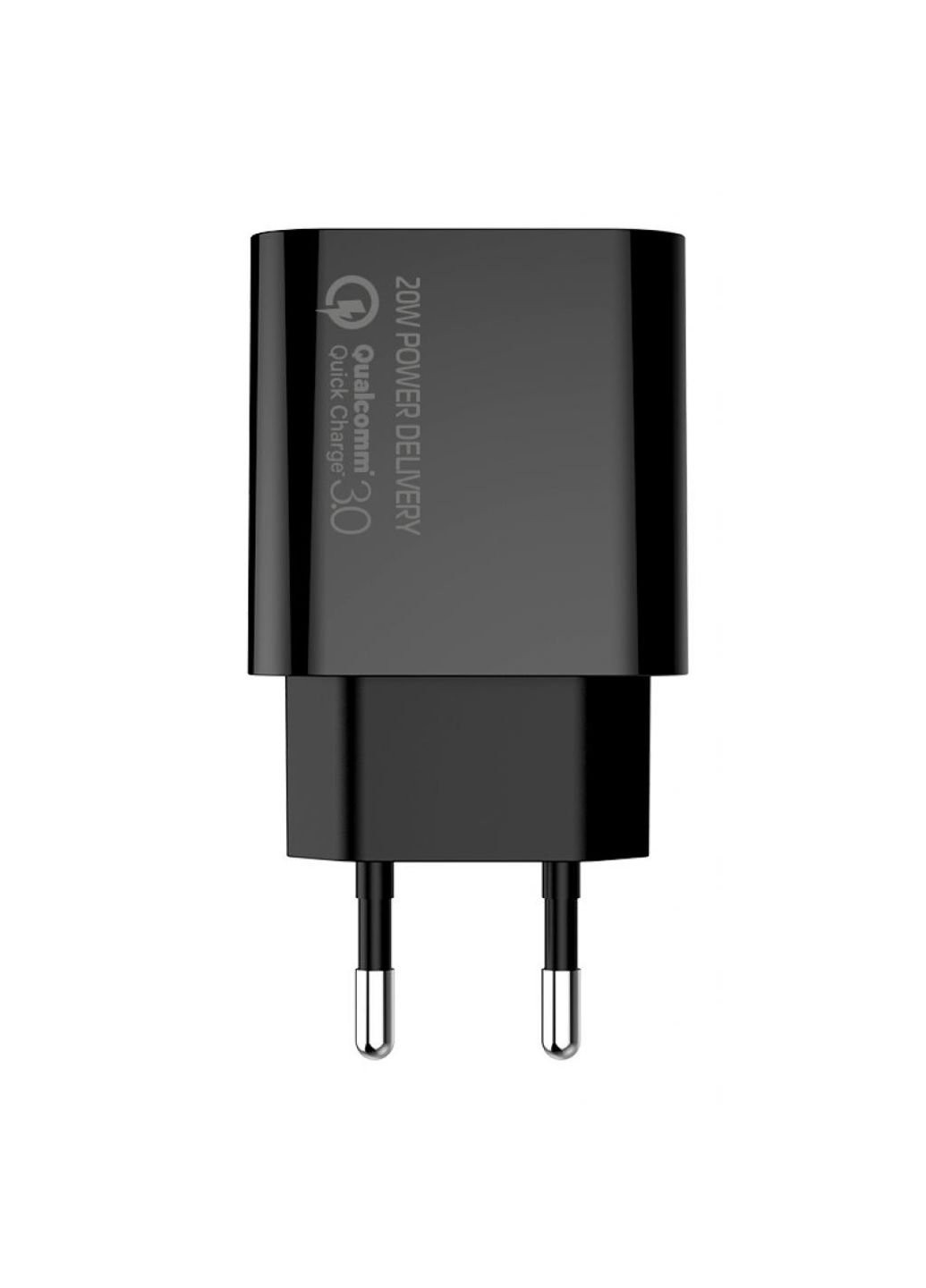 Зарядний пристрій (CW-CHS025QPD-BK) Colorway type-c pd + usb qc3.0 (20w) v2 black (253507179)