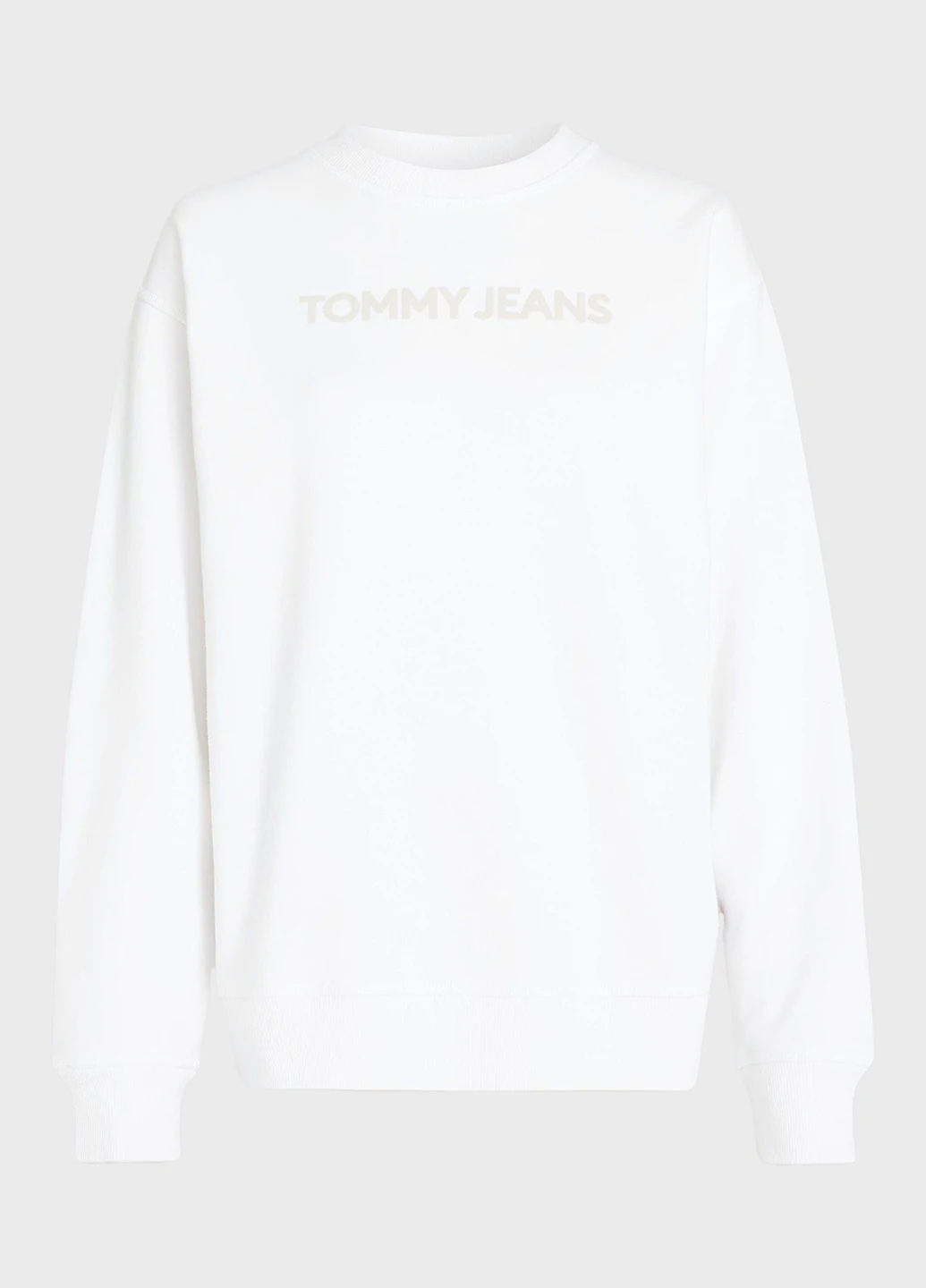 Білий світшот Tommy Jeans логотип нашивки (306813877)