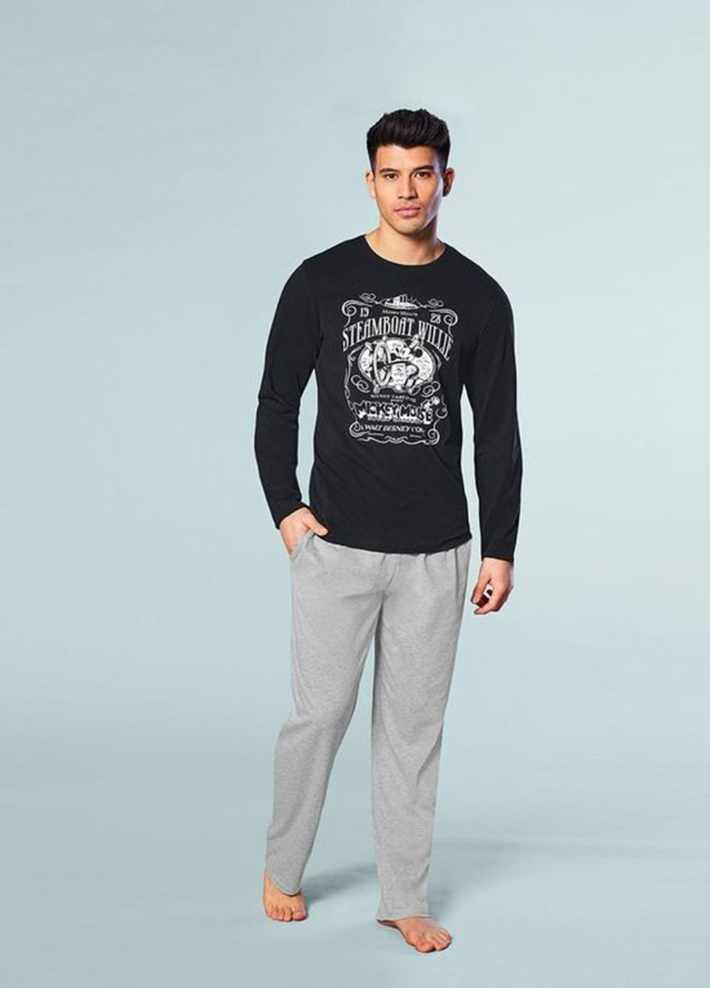 Пижама (лонгслив, брюки) Livergy (365761850)