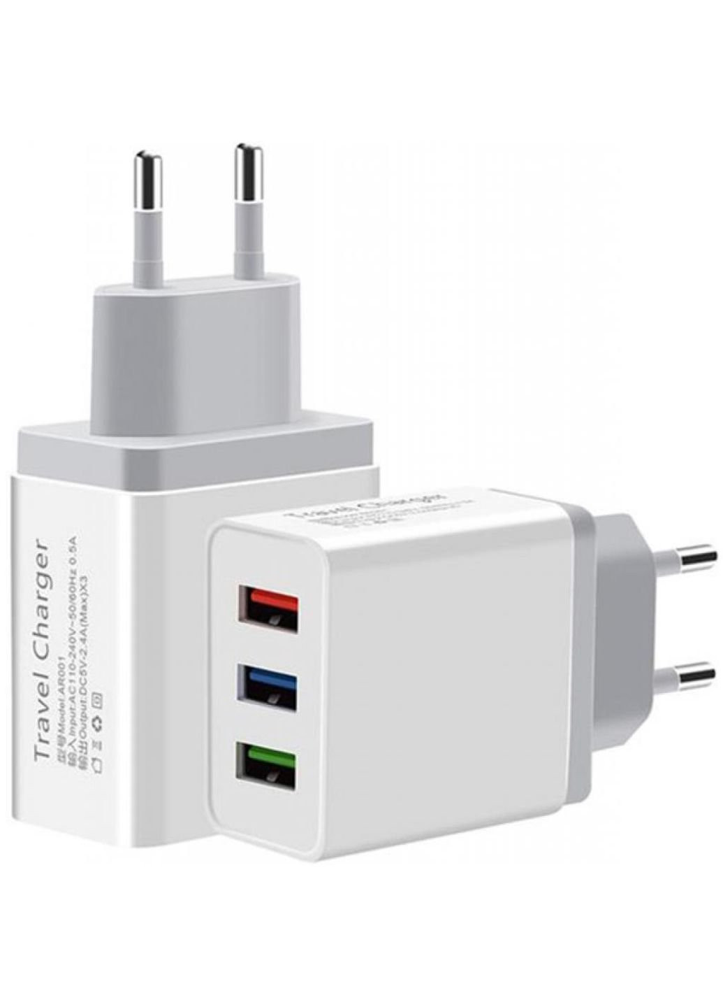 Зарядний пристрій WC-310 3A USB White (WC-310-WH) (WC-310-WH) XoKo WC-310 3A USB White (WC-310-WH) (253507346)