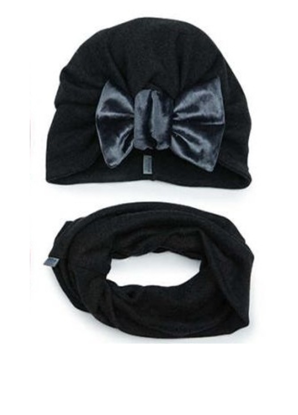 Сірий демісезонний комплект (шапка, шарф) Dembohouse