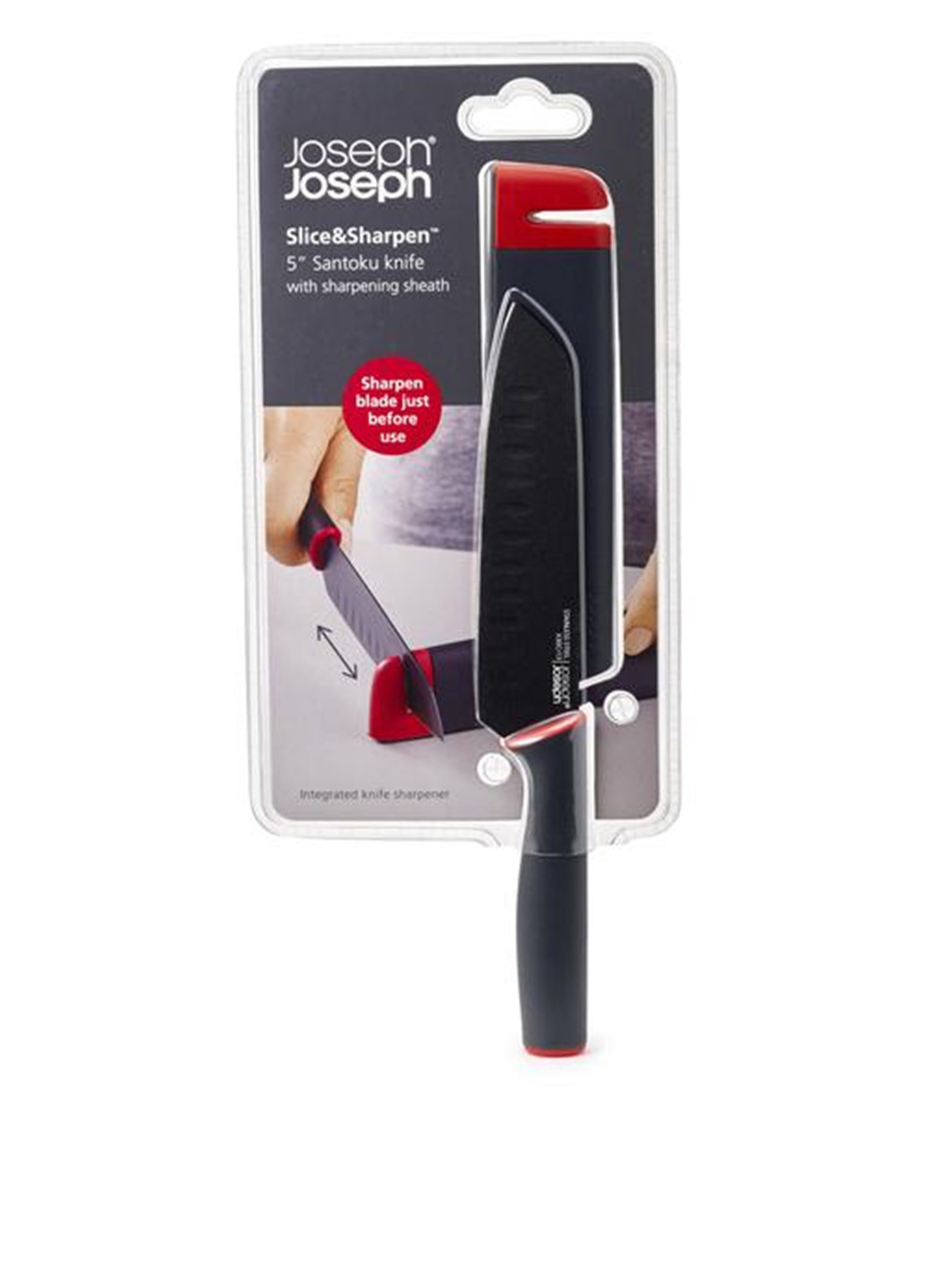Набор ножей в чехлах (2 шт), 18,5х36,5х2,2 см Joseph Joseph комбинированные, пластик
