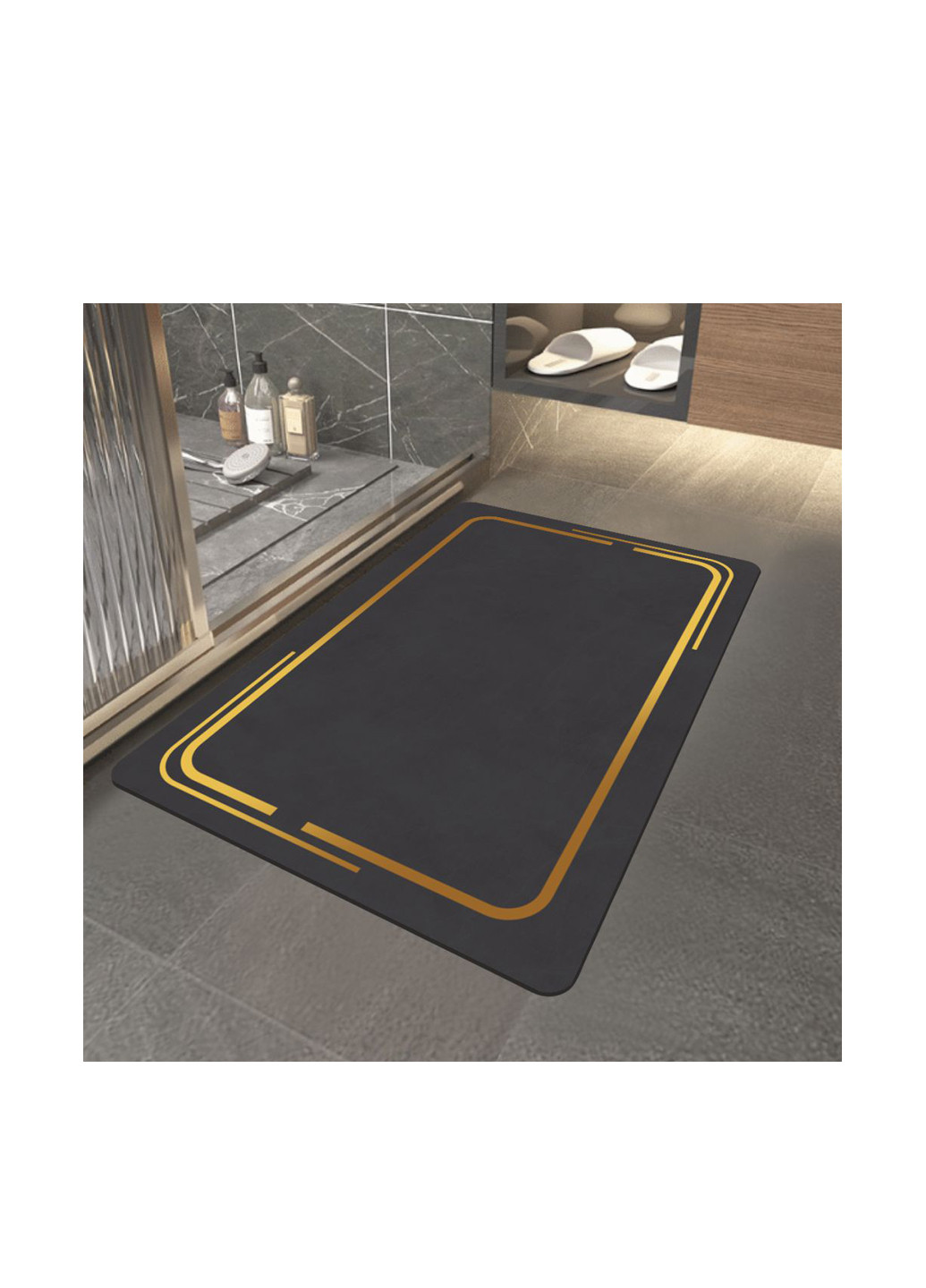 Суперпоглощающий коврик для ванной, 50х80 см Aquarius (322338835)